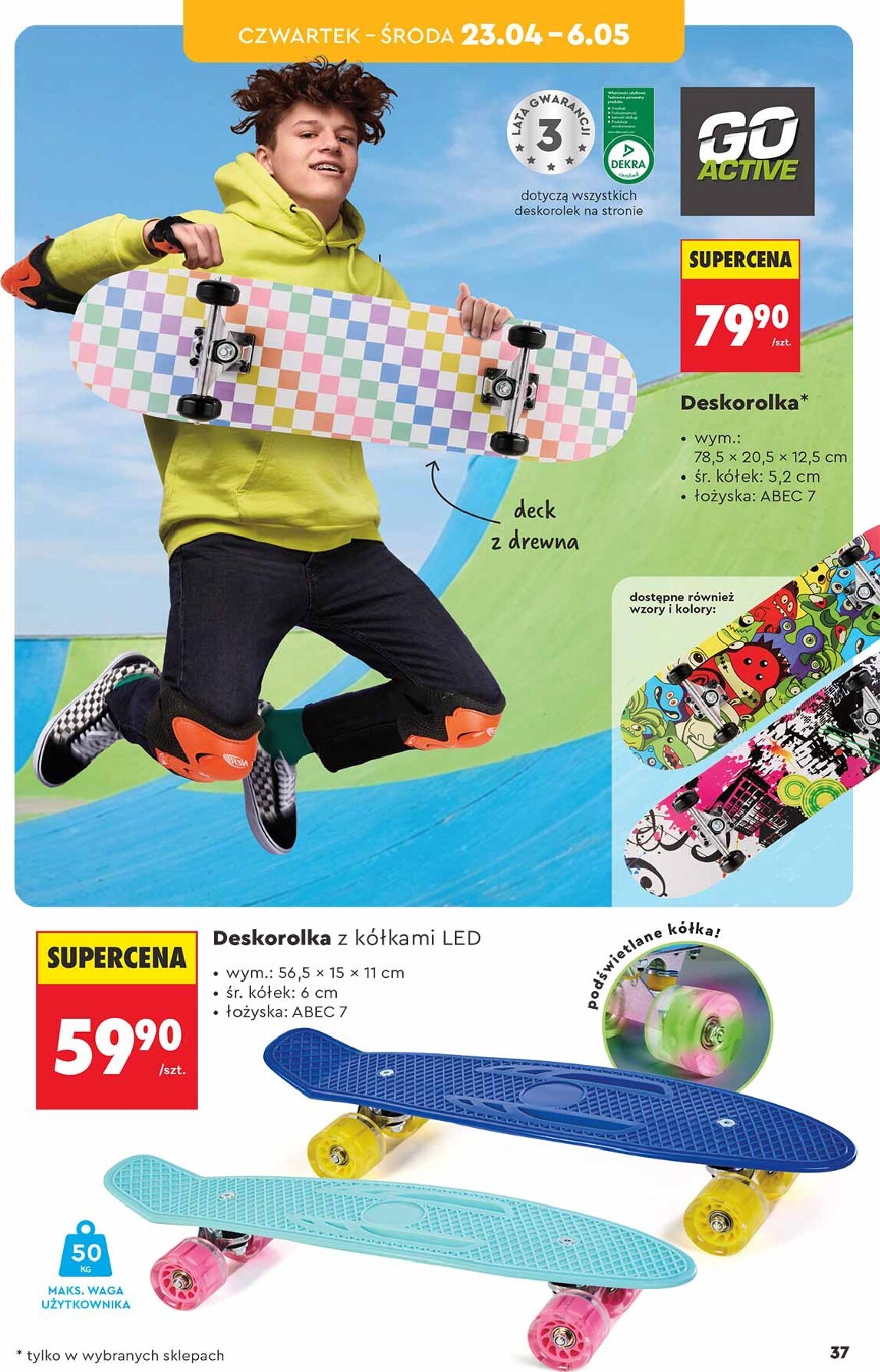 biedronka - Biedronka - Hity i inspiracje leták na příští týden od soboty 18.04.2026 do středy 06.05.2026 - page: 37