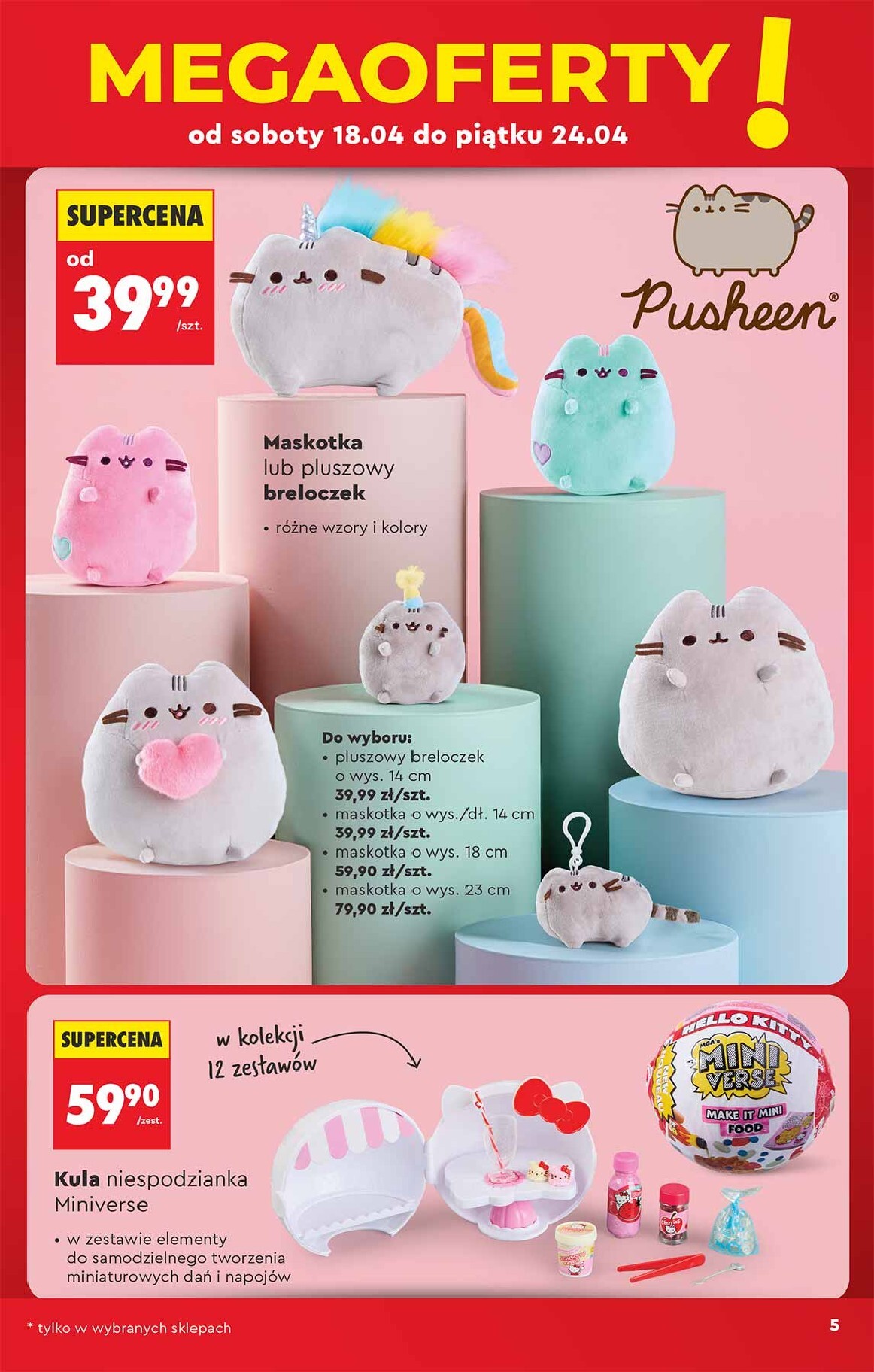 biedronka - Biedronka - Hity i inspiracje leták na příští týden od soboty 18.04.2026 do středy 06.05.2026 - page: 5