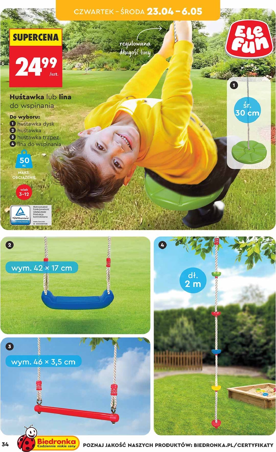biedronka - Biedronka - Hity i inspiracje leták na příští týden od soboty 18.04.2026 do středy 06.05.2026 - page: 34