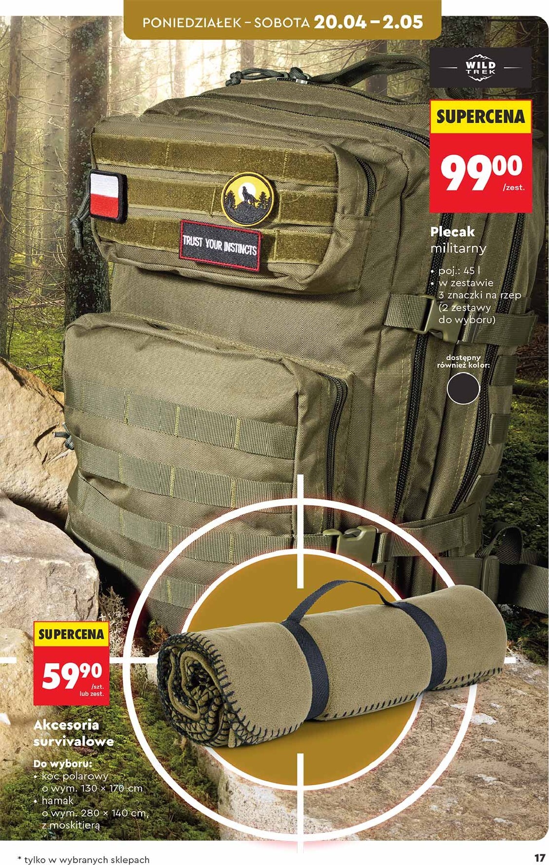 biedronka - Biedronka - Hity i inspiracje leták na příští týden od soboty 18.04.2026 do středy 06.05.2026 - page: 17