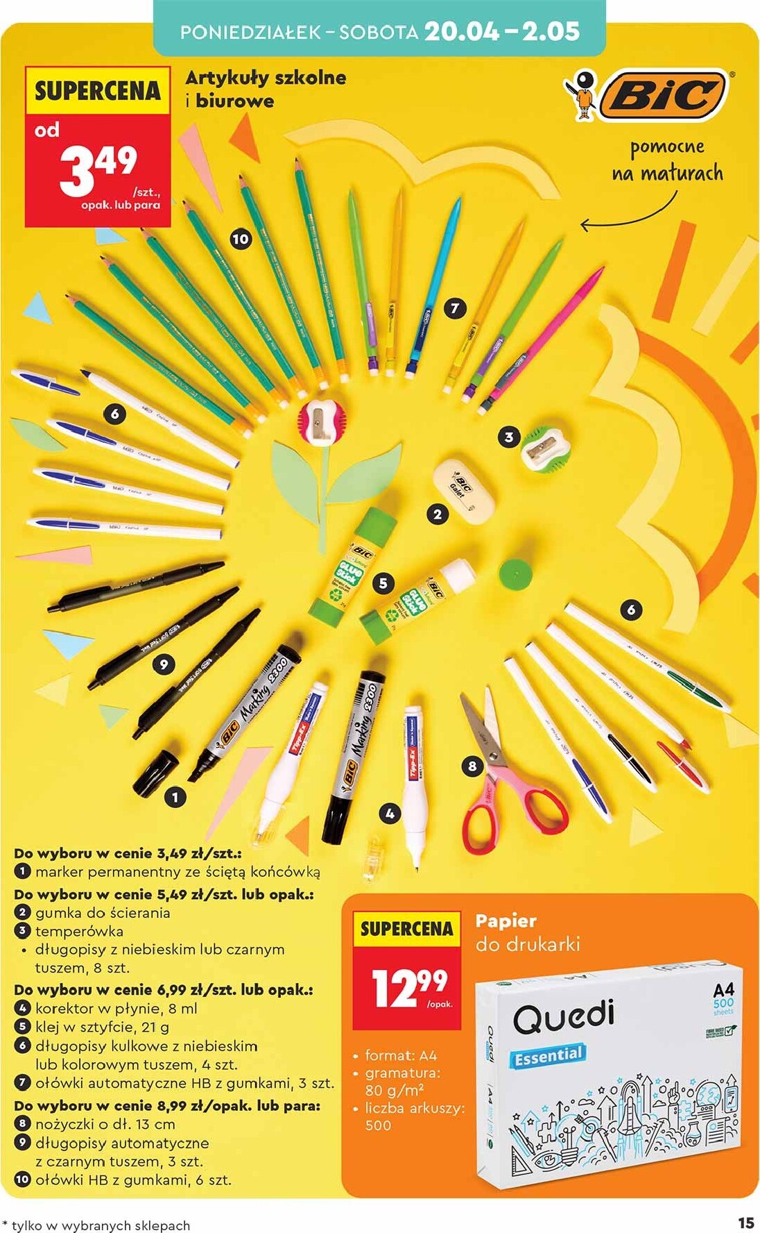 biedronka - Biedronka - Hity i inspiracje leták na příští týden od soboty 18.04.2026 do středy 06.05.2026 - page: 15