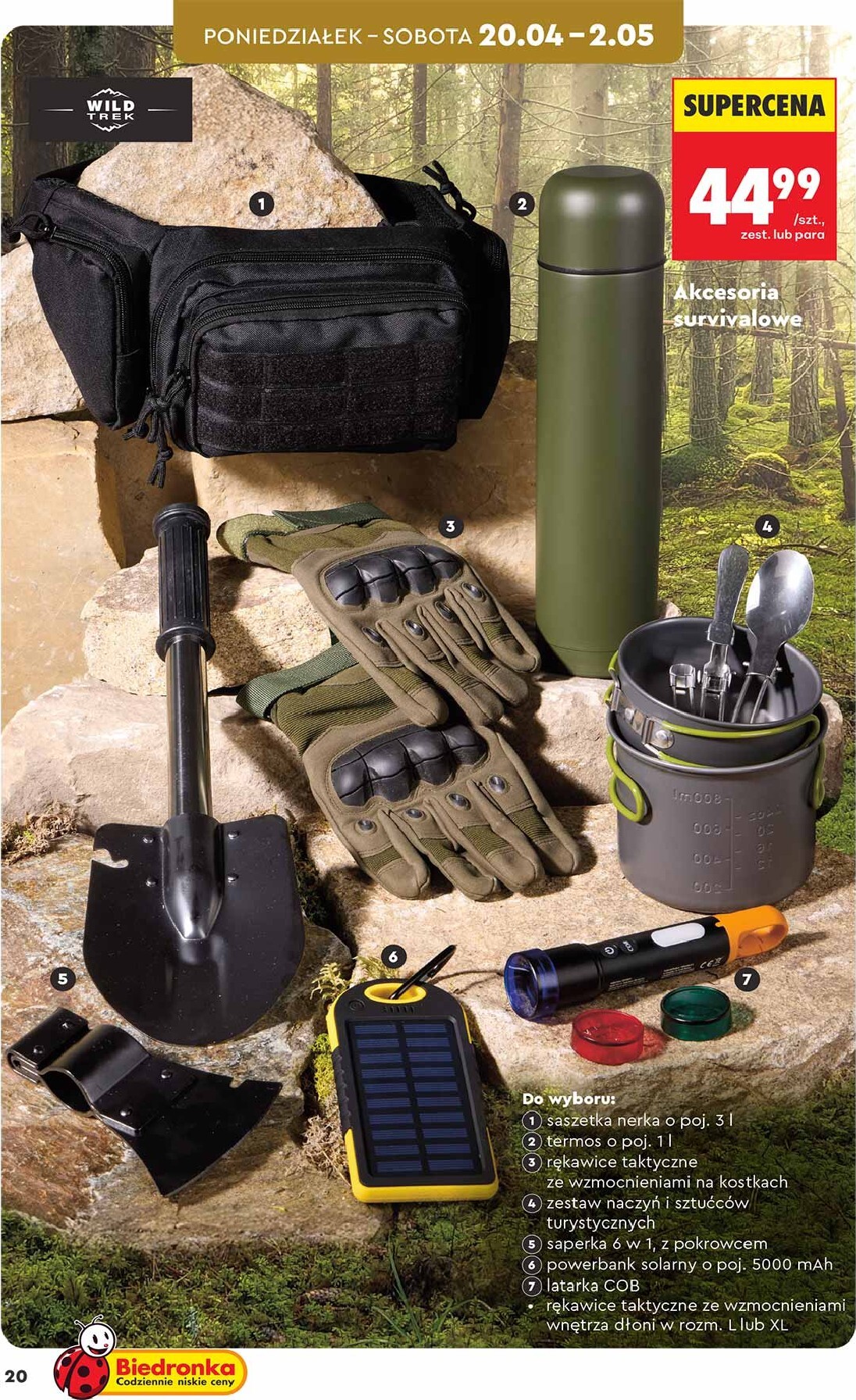 biedronka - Biedronka - Hity i inspiracje leták na příští týden od soboty 18.04.2026 do středy 06.05.2026 - page: 20