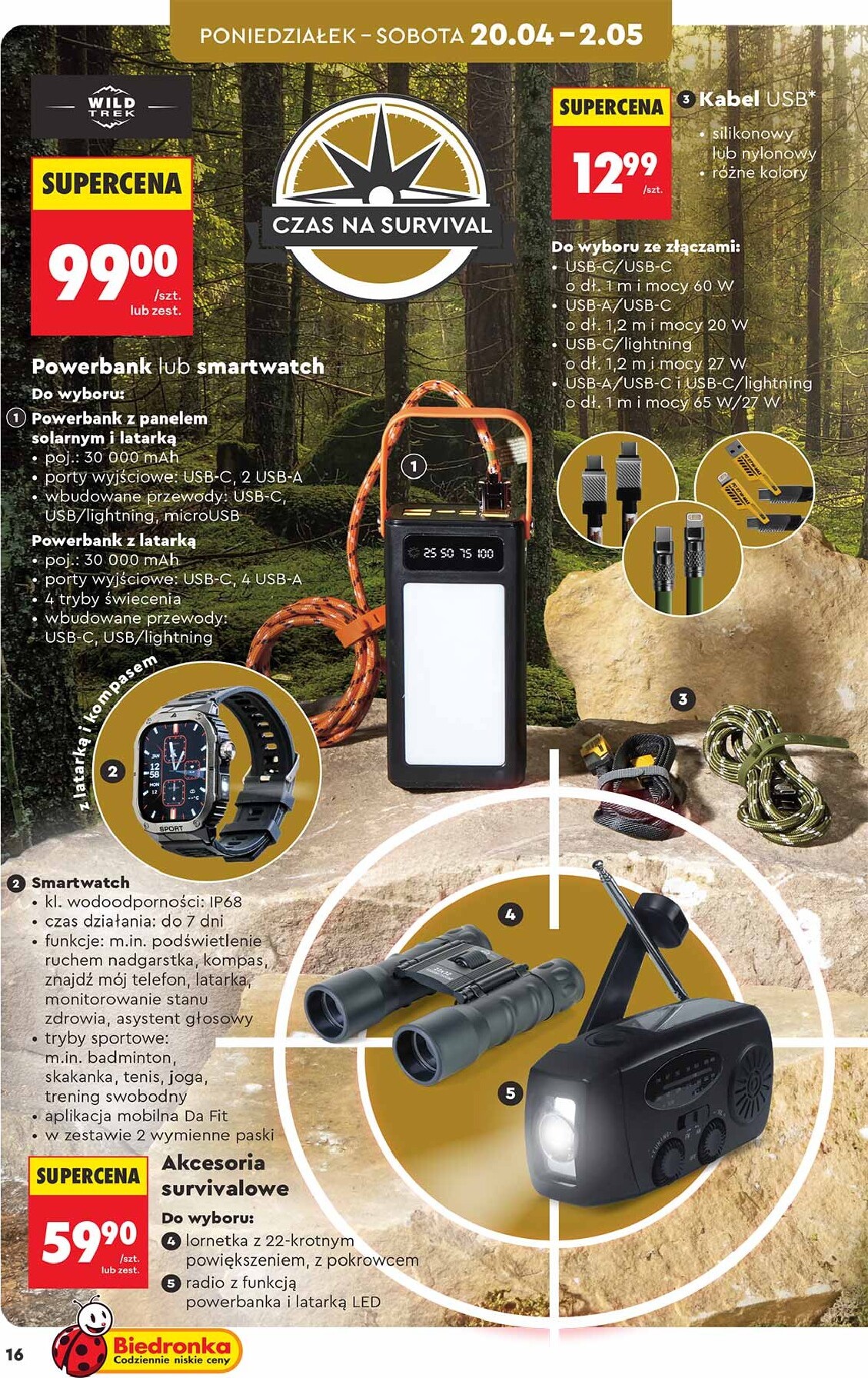 biedronka - Biedronka - Hity i inspiracje leták na příští týden od soboty 18.04.2026 do středy 06.05.2026 - page: 16