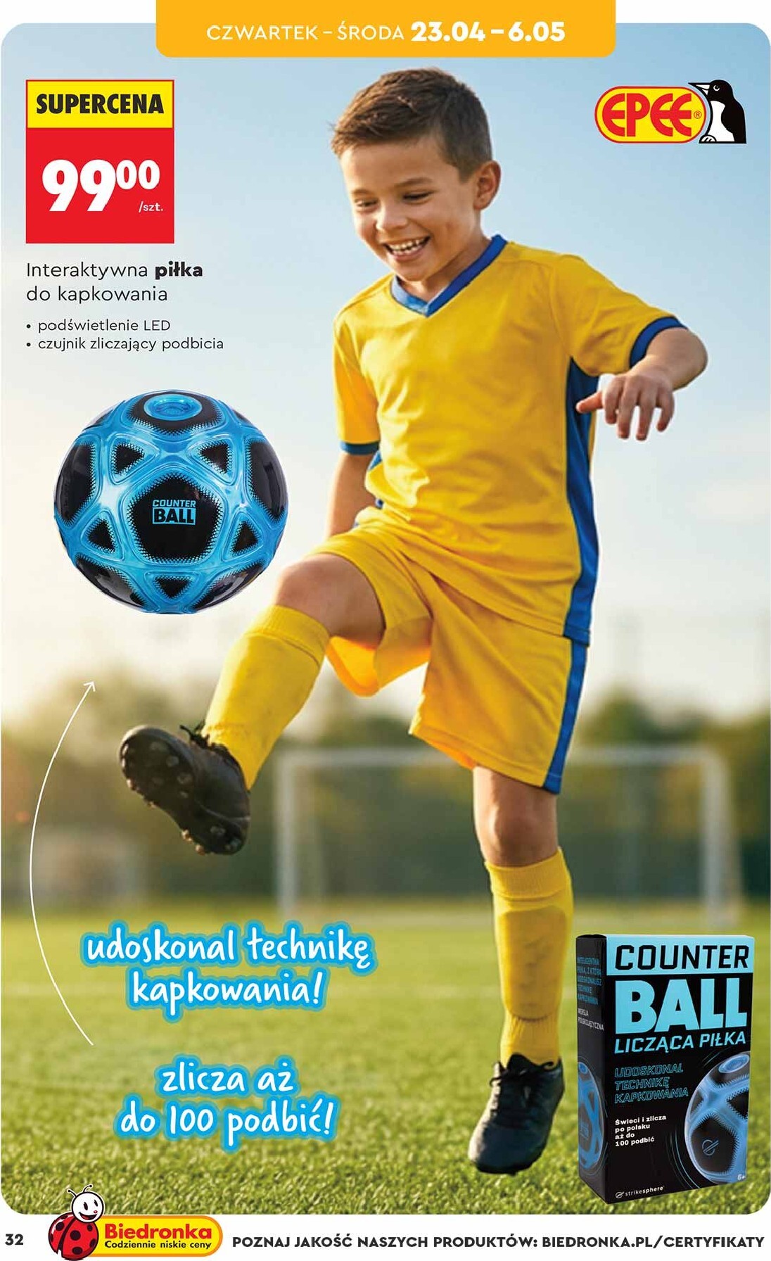 biedronka - Biedronka - Hity i inspiracje leták na příští týden od soboty 18.04.2026 do středy 06.05.2026 - page: 32