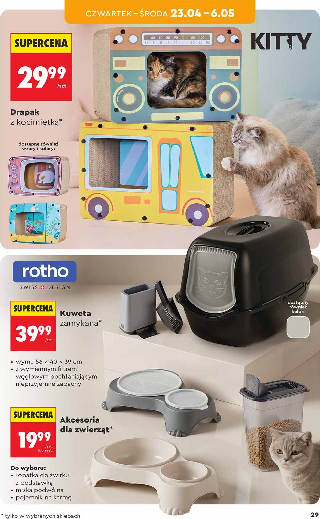 biedronka - Biedronka - Hity i inspiracje leták na příští týden od soboty 18.04.2026 do středy 06.05.2026 - page: 29