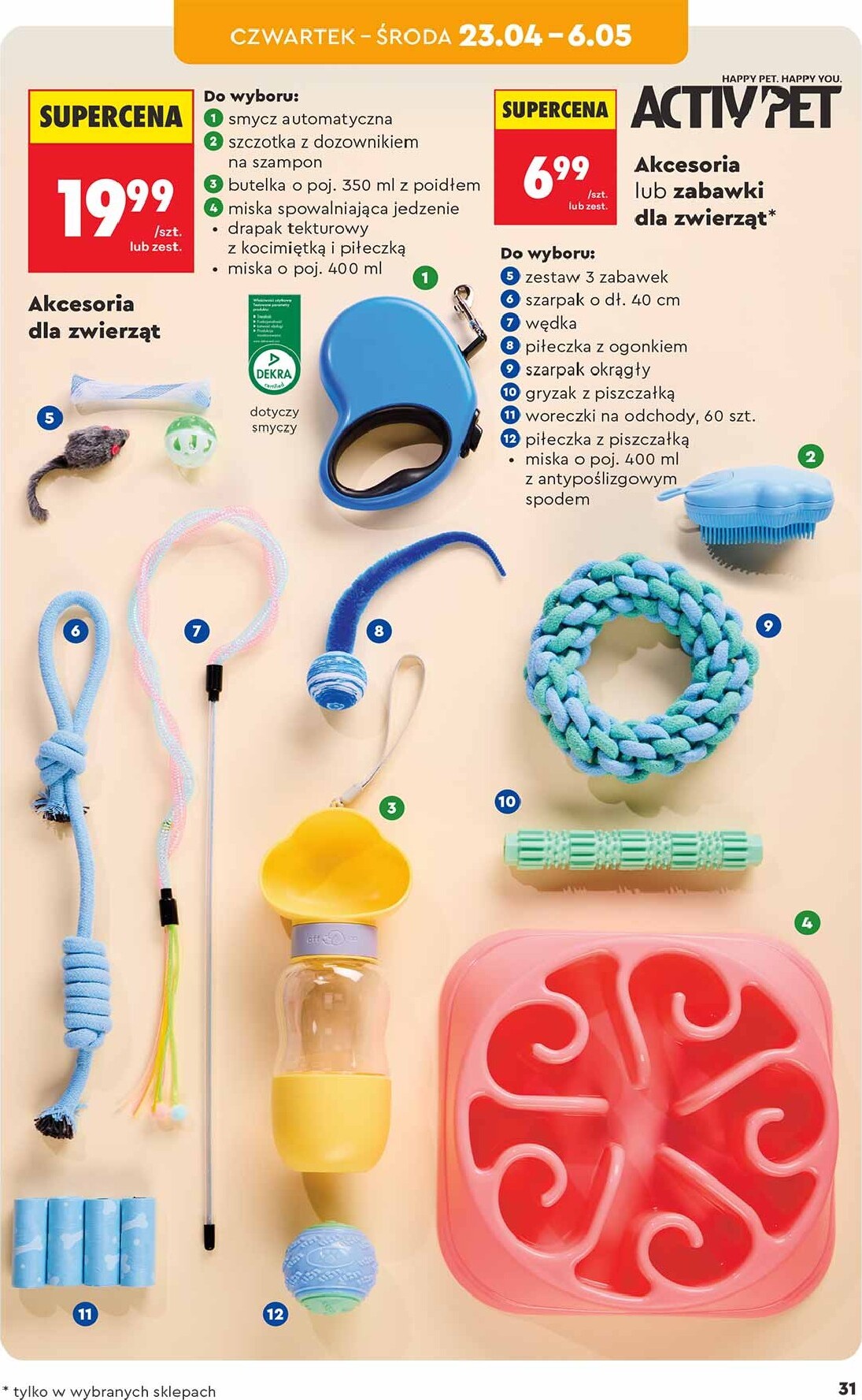 biedronka - Biedronka - Hity i inspiracje leták na příští týden od soboty 18.04.2026 do středy 06.05.2026 - page: 31