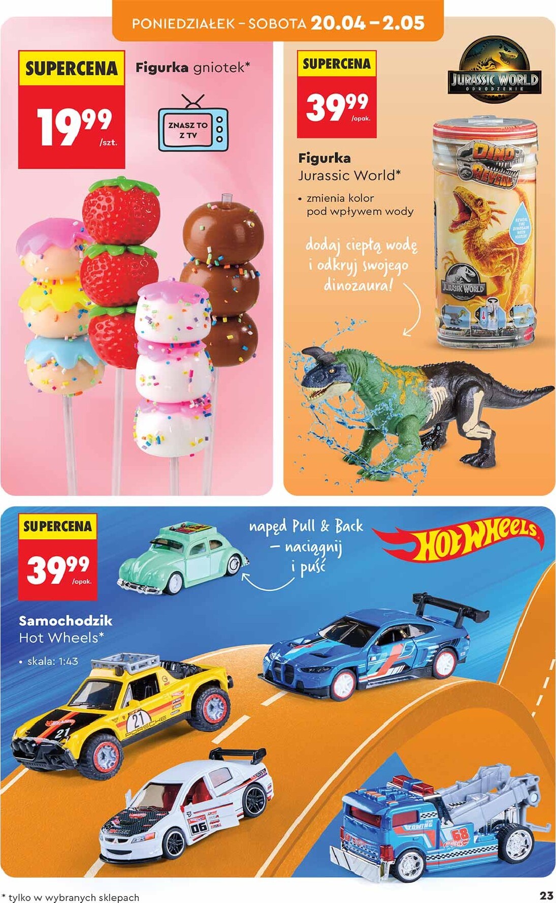 biedronka - Biedronka - Hity i inspiracje leták na příští týden od soboty 18.04.2026 do středy 06.05.2026 - page: 23