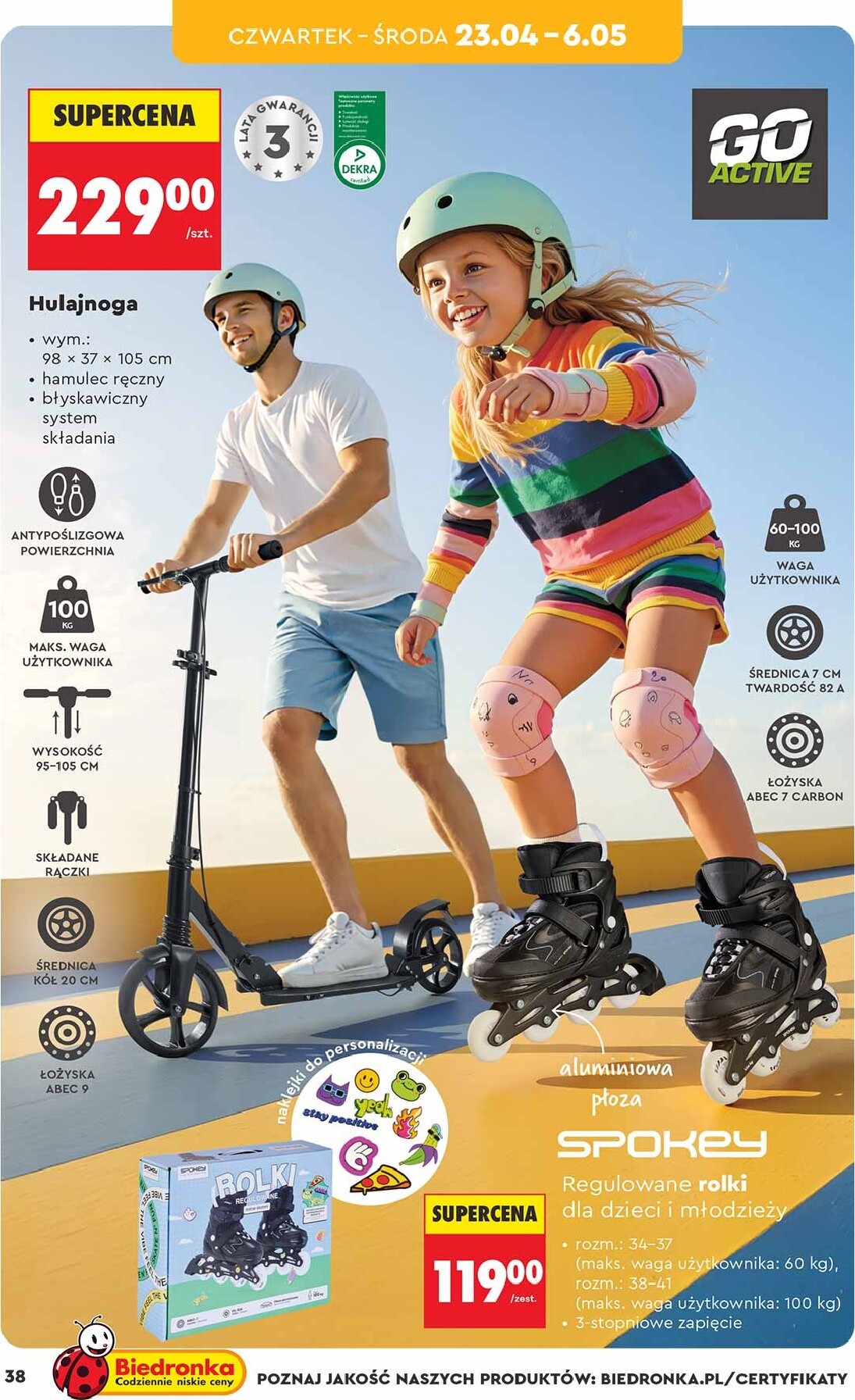 biedronka - Biedronka - Hity i inspiracje leták na příští týden od soboty 18.04.2026 do středy 06.05.2026 - page: 38