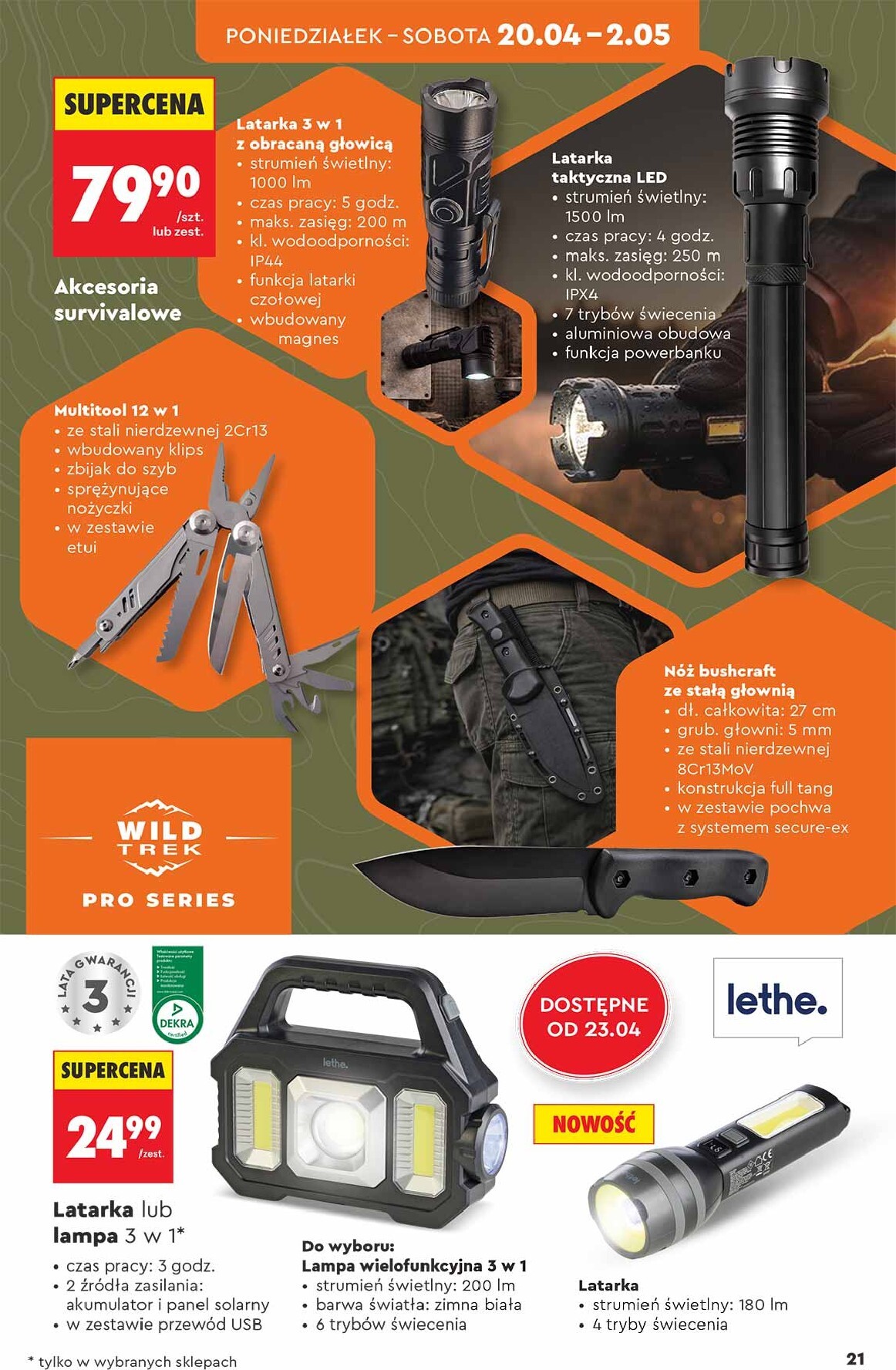 biedronka - Biedronka - Hity i inspiracje leták na příští týden od soboty 18.04.2026 do středy 06.05.2026 - page: 21