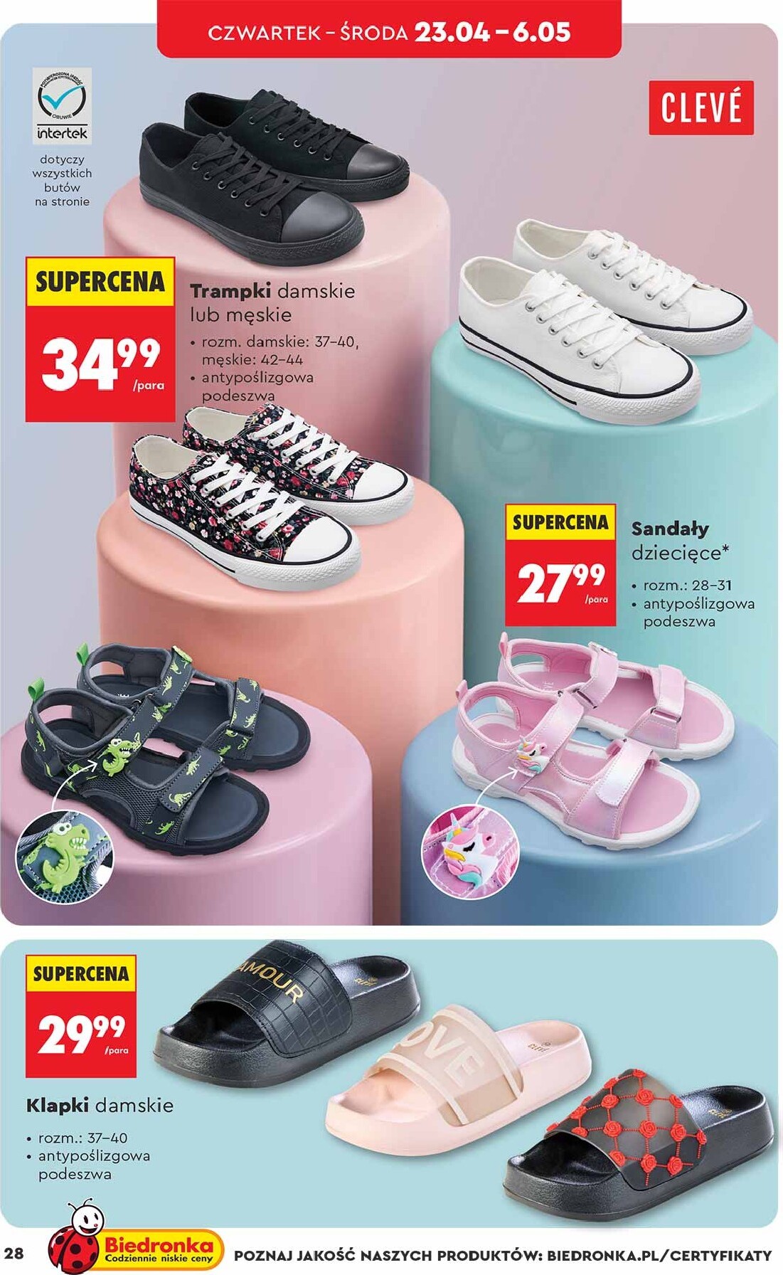 biedronka - Biedronka - Hity i inspiracje leták na příští týden od soboty 18.04.2026 do středy 06.05.2026 - page: 28