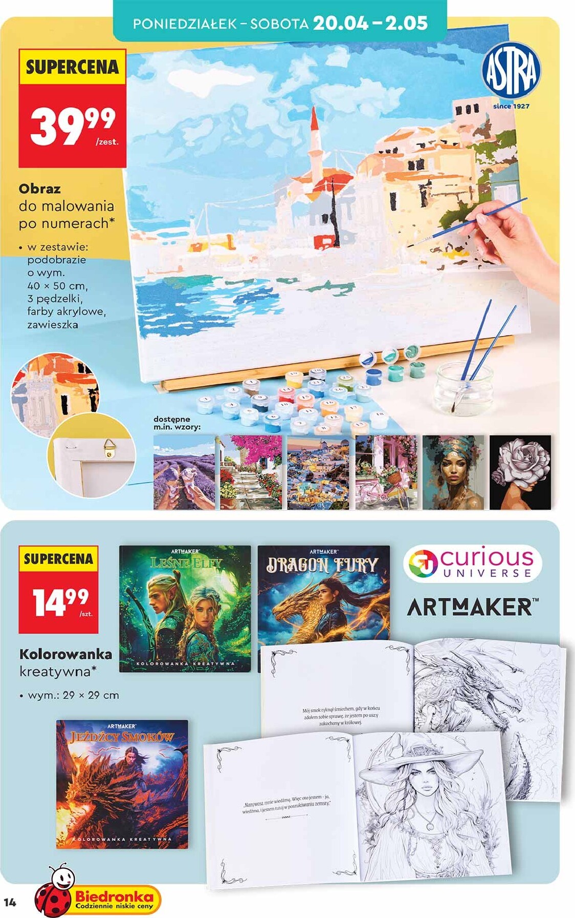 biedronka - Biedronka - Hity i inspiracje leták na příští týden od soboty 18.04.2026 do středy 06.05.2026 - page: 14