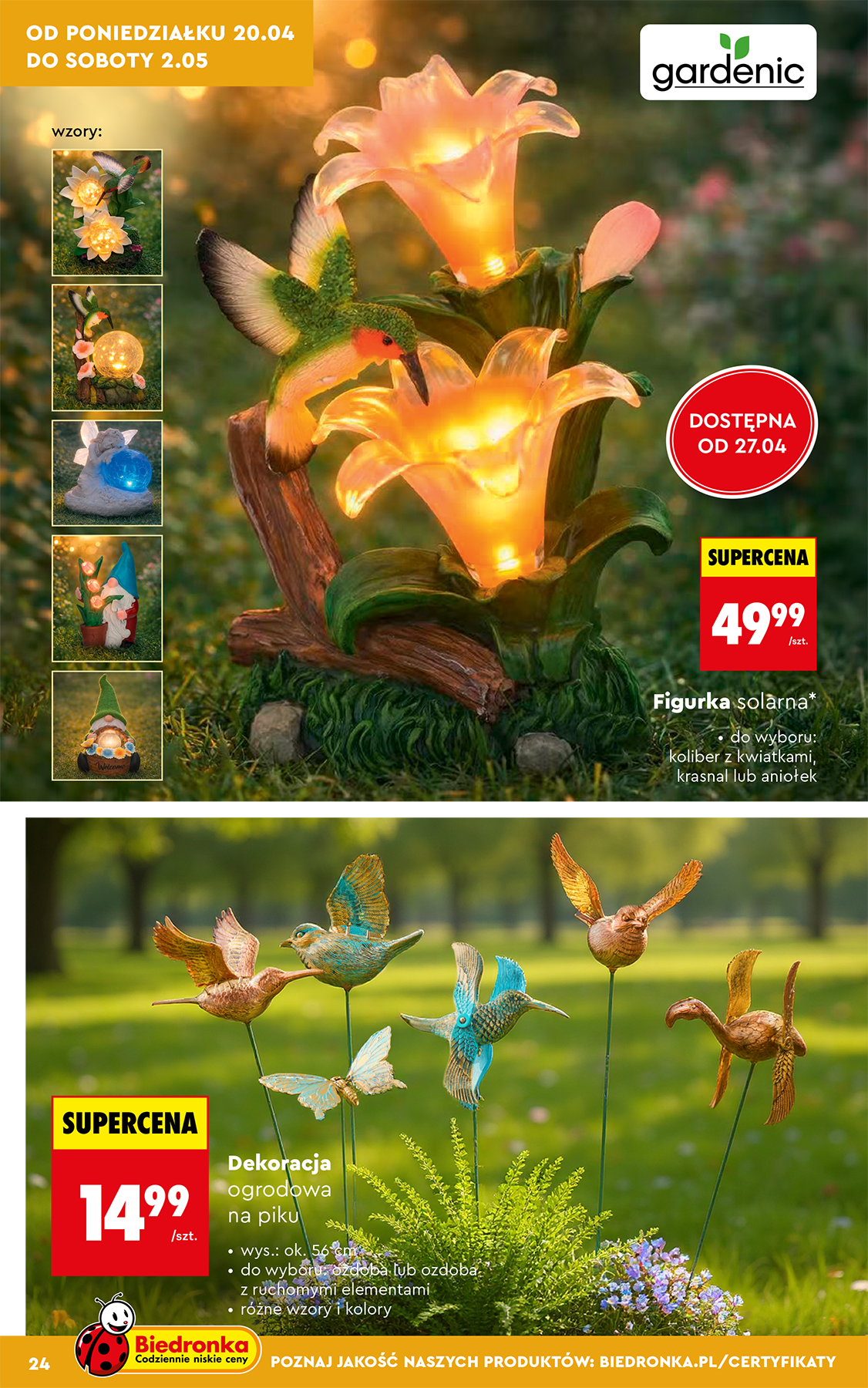 biedronka - Biedronka - Ogród leták na příští týden od pondělí 20.04.2026 do středy 13.05.2026 - page: 24