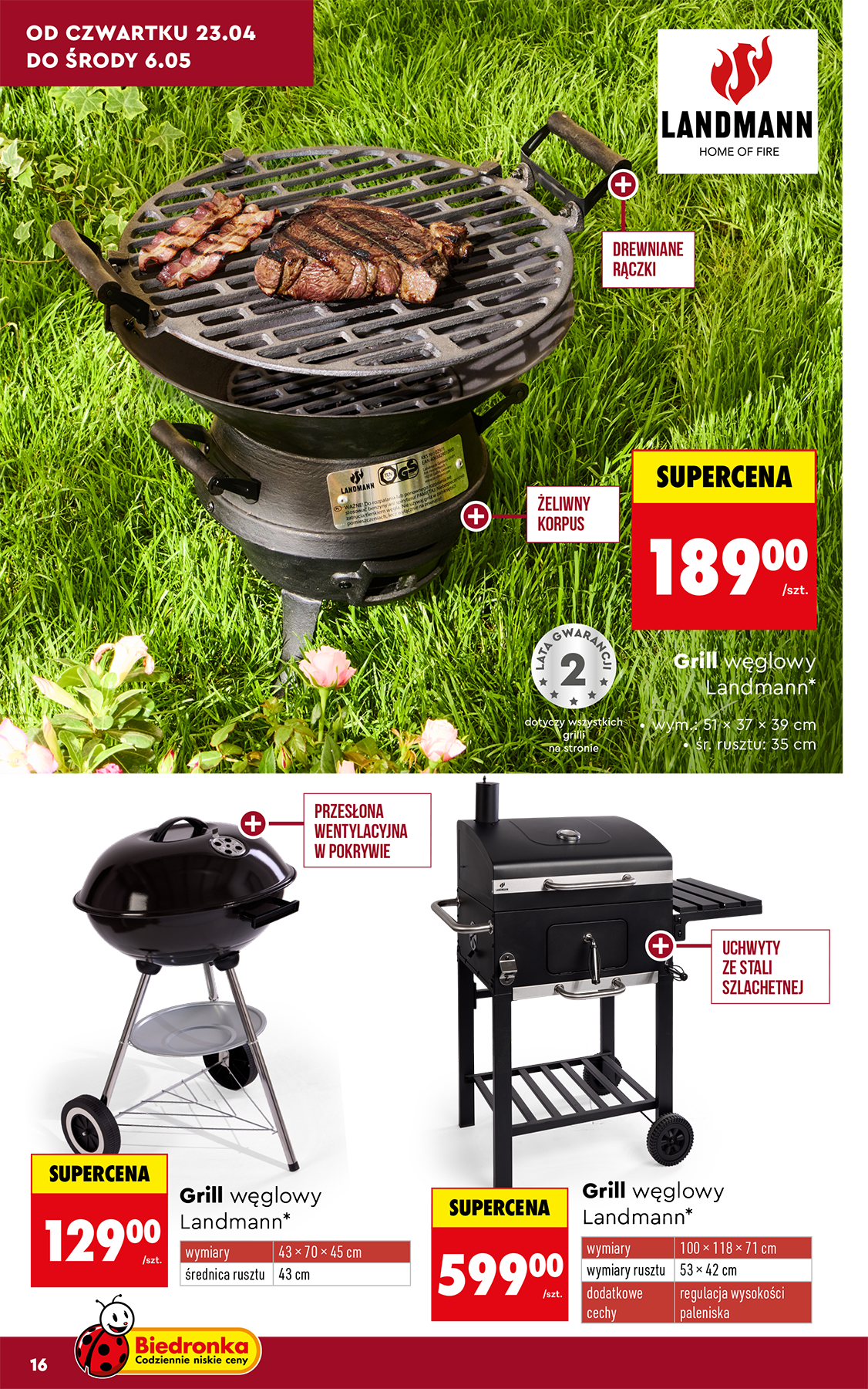 biedronka - Biedronka - Ogród leták na příští týden od pondělí 20.04.2026 do středy 13.05.2026 - page: 16