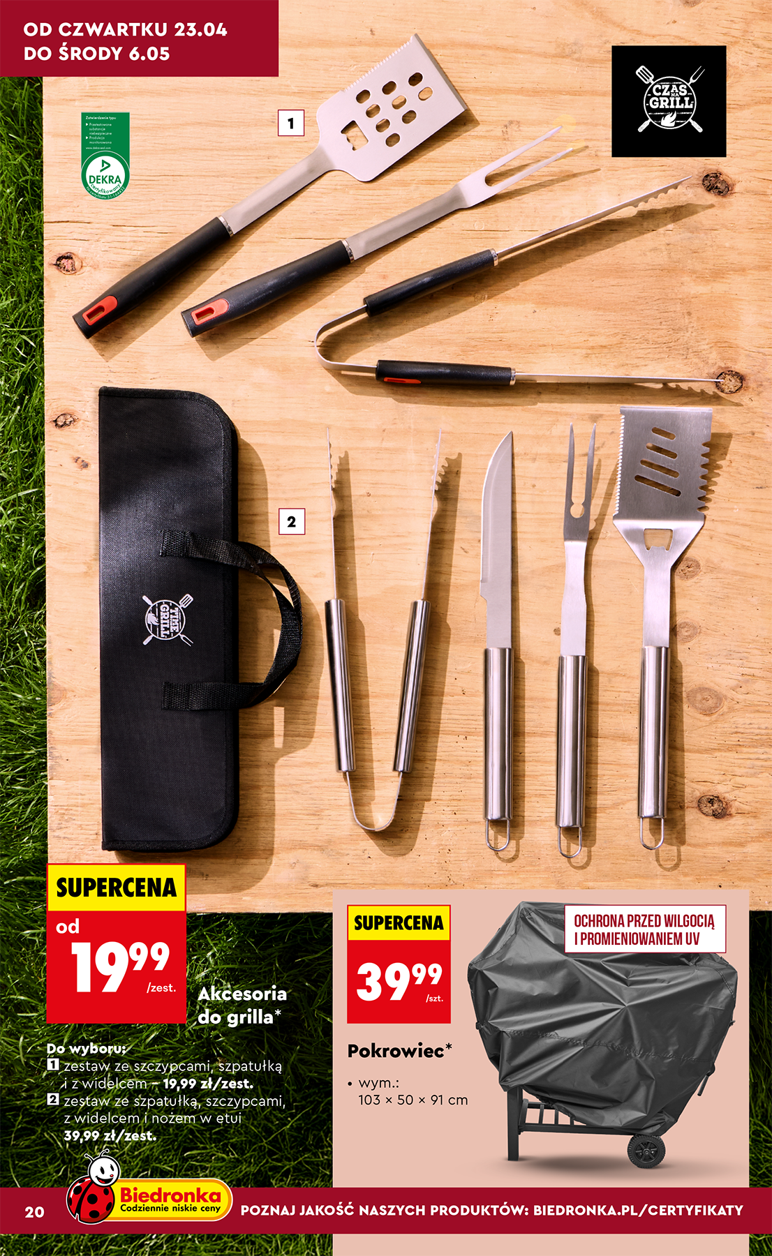 biedronka - Biedronka - Ogród leták na příští týden od pondělí 20.04.2026 do středy 13.05.2026 - page: 20