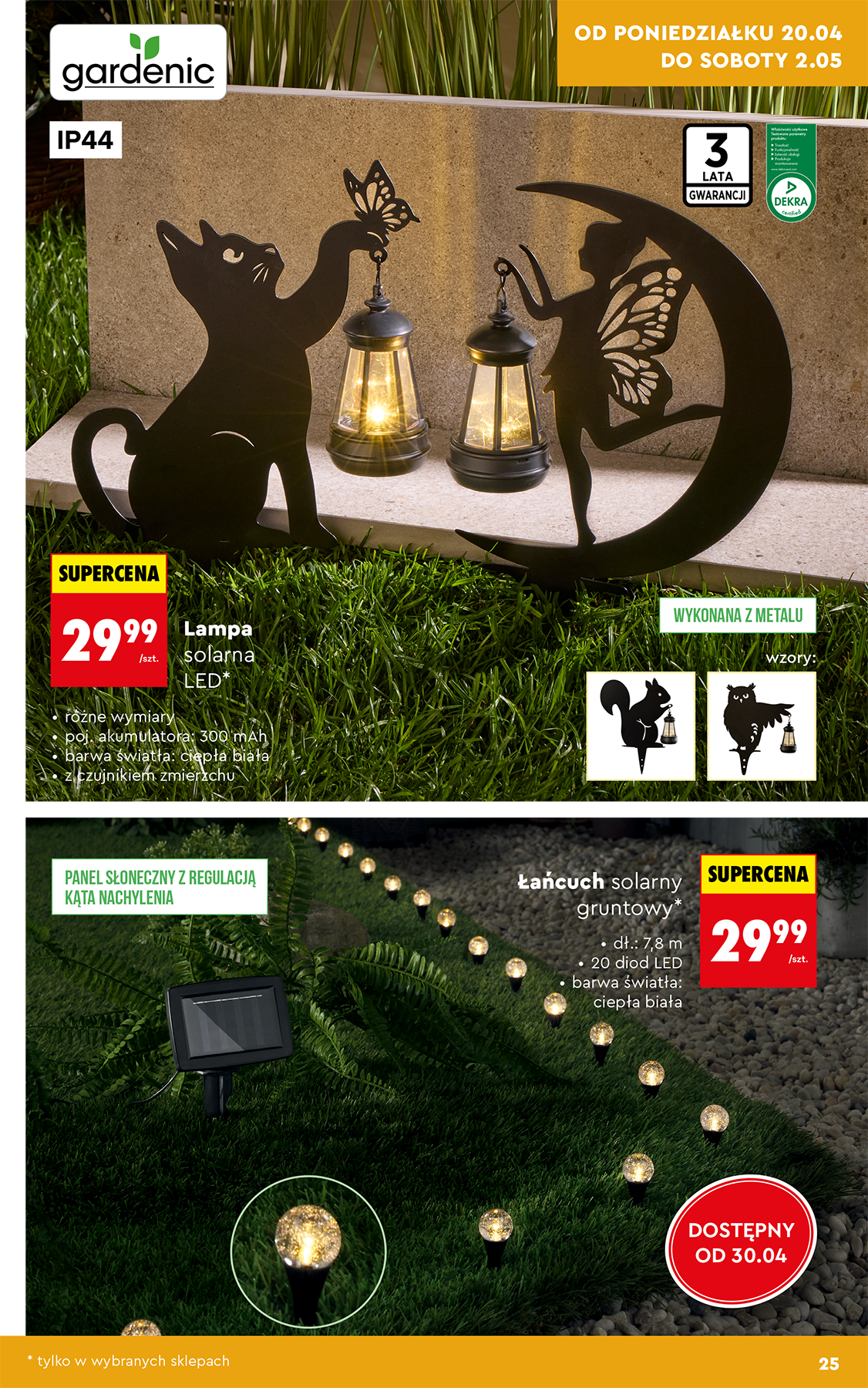 biedronka - Biedronka - Ogród leták na příští týden od pondělí 20.04.2026 do středy 13.05.2026 - page: 25