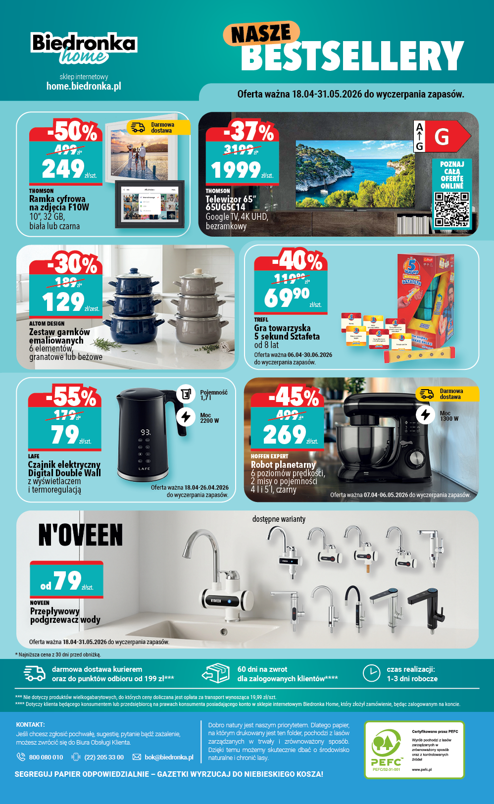 biedronka - Aktuální Biedronka - Home leták platný od soboty 18.04.2026 do neděle 31.05.2026 - page: 6