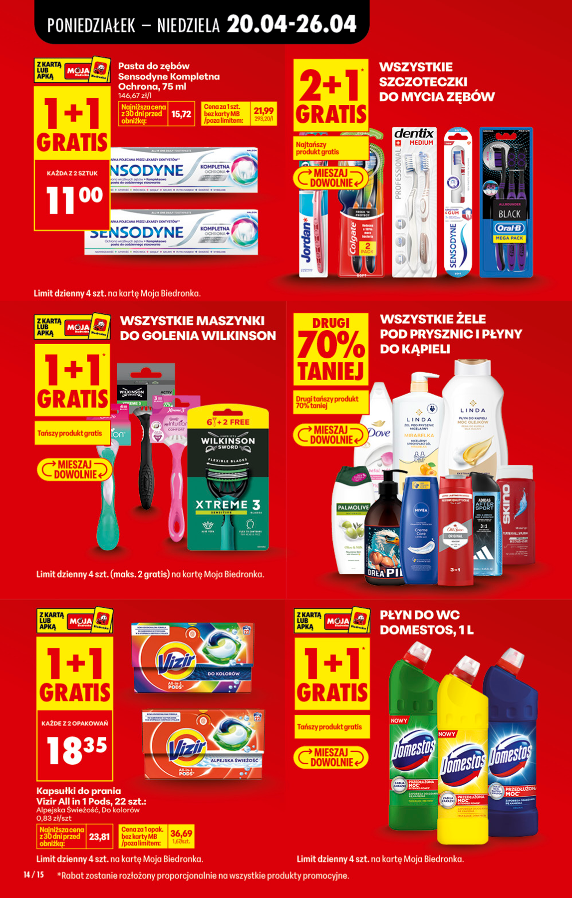 biedronka - Aktuální Biedronka leták platný od pondělí 20.04.2026 do neděle 26.04.2026 - page: 16