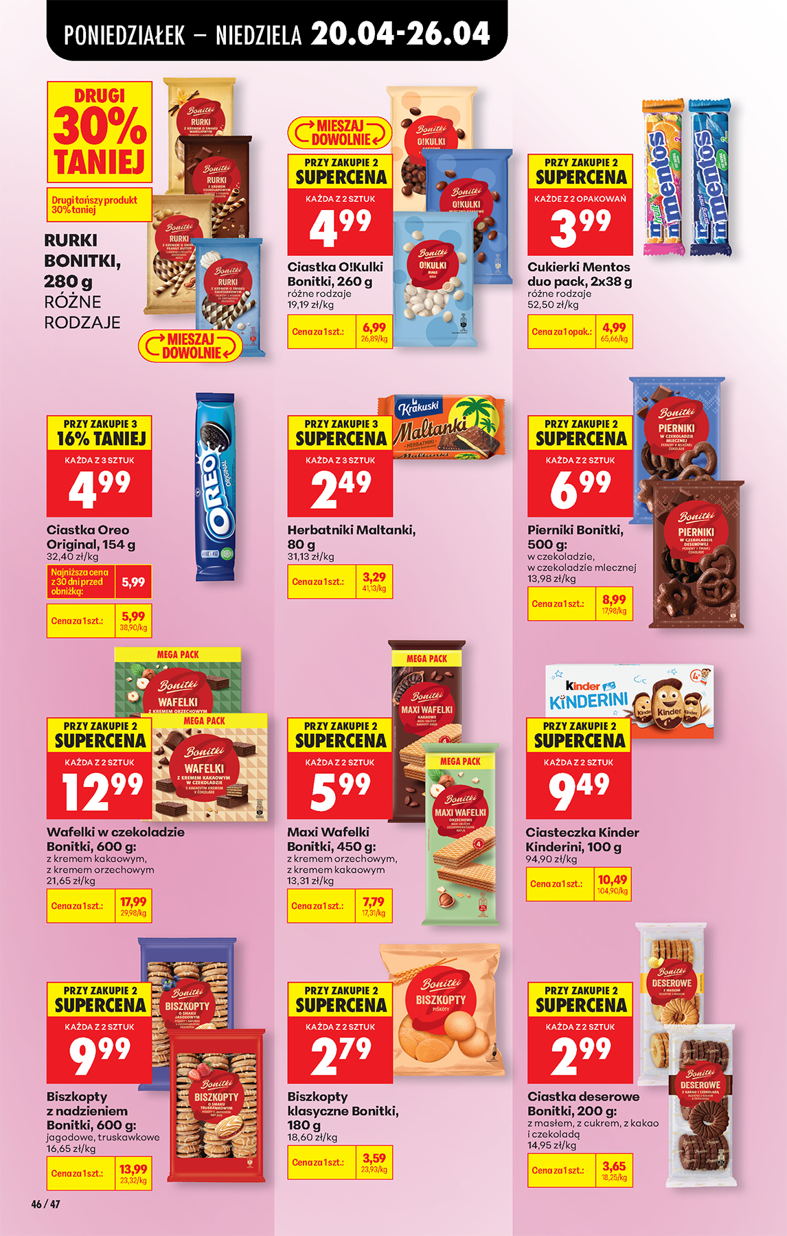 biedronka - Aktuální Biedronka leták platný od pondělí 20.04.2026 do neděle 26.04.2026 - page: 64