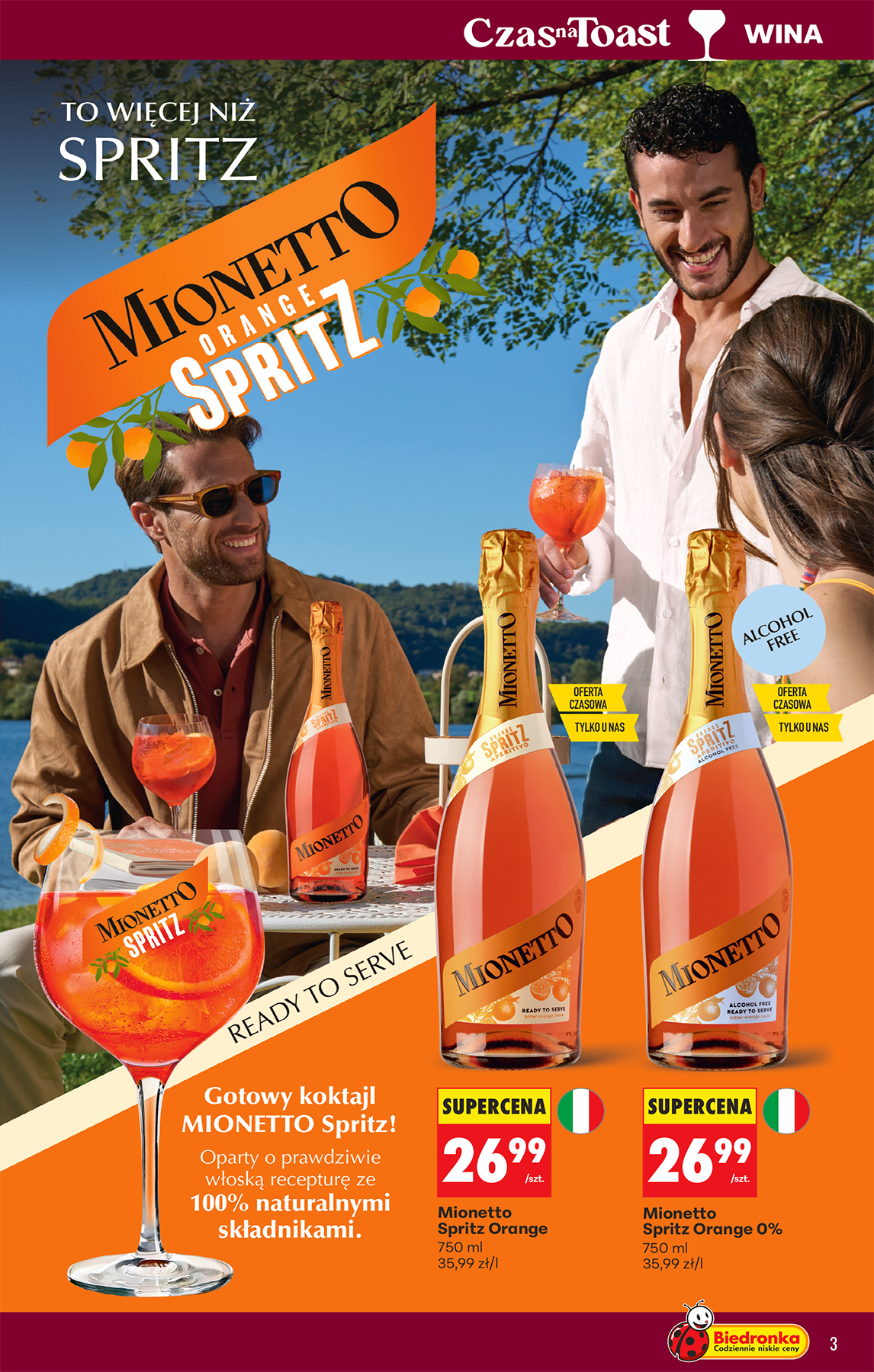 biedronka - Aktuální Biedronka - Alkohole leták platný od pondělí 20.04.2026 do soboty 02.05.2026 - page: 3