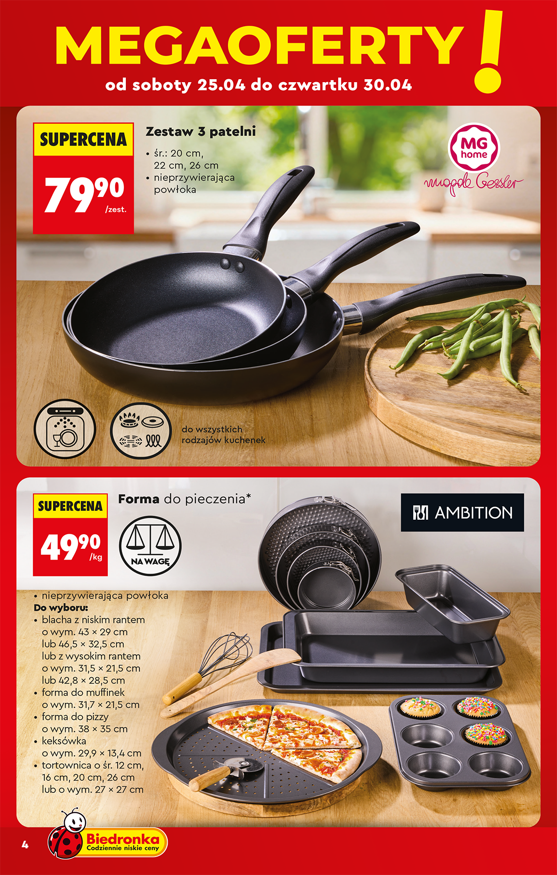 biedronka - Biedronka - Hity i inspiracje leták na příští týden od neděle 26.04.2026 do soboty 09.05.2026 - page: 4