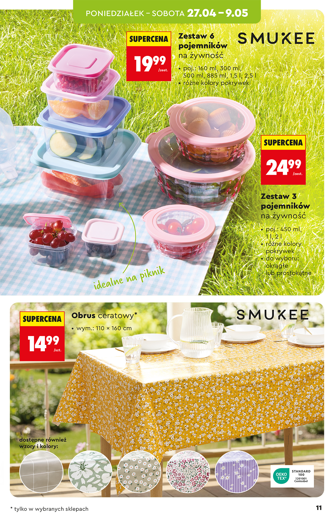 biedronka - Biedronka - Hity i inspiracje leták na příští týden od neděle 26.04.2026 do soboty 09.05.2026 - page: 11