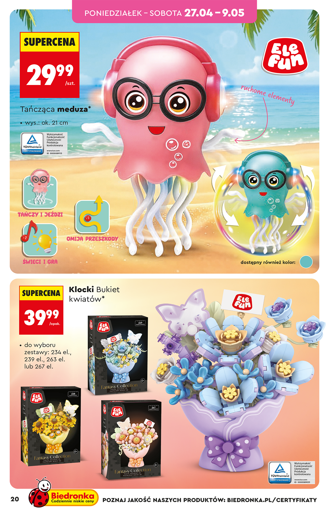 biedronka - Biedronka - Hity i inspiracje leták na příští týden od neděle 26.04.2026 do soboty 09.05.2026 - page: 20