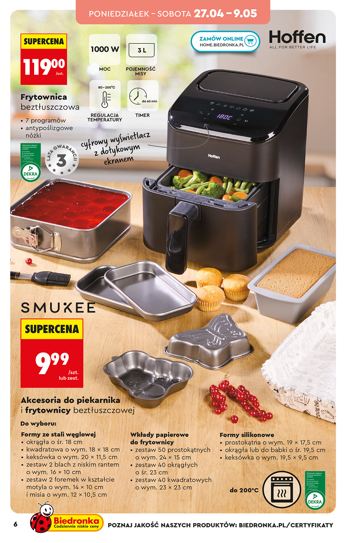 biedronka - Biedronka - Hity i inspiracje leták na příští týden od neděle 26.04.2026 do soboty 09.05.2026 - page: 6