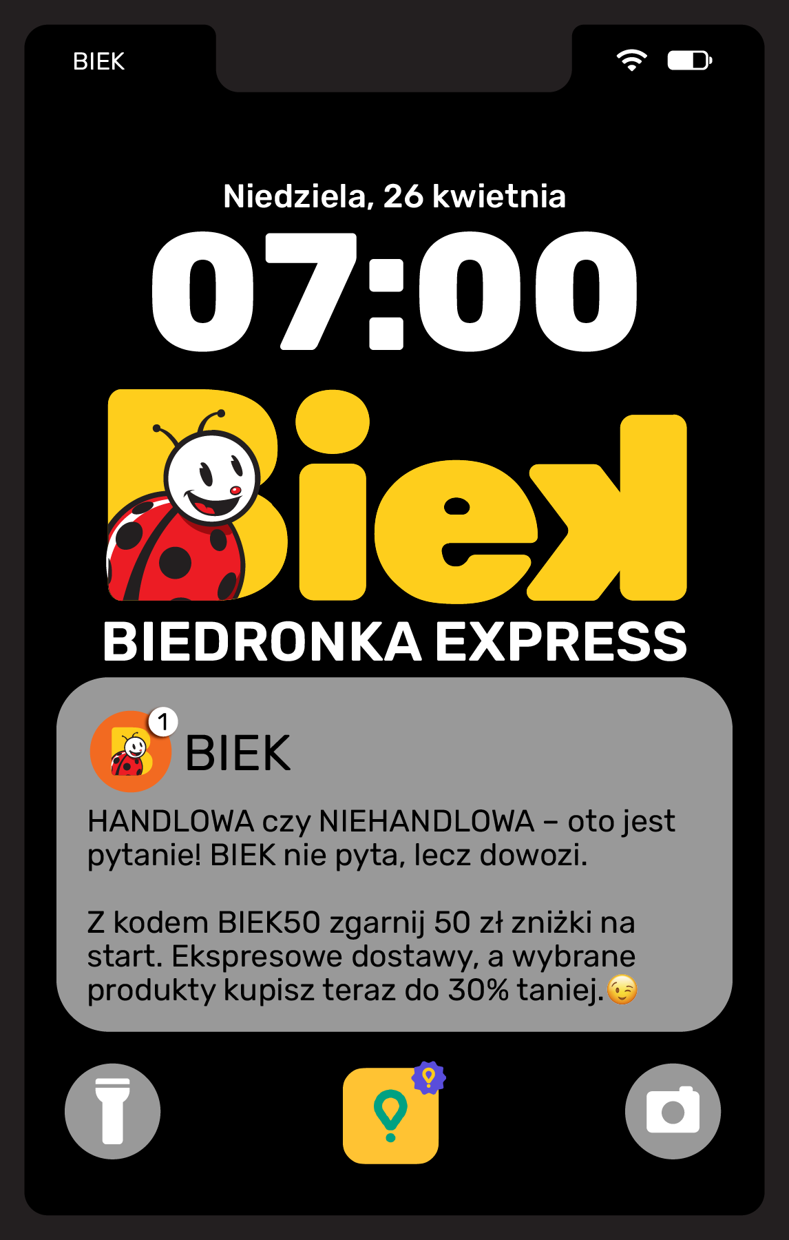 biedronka - Aktuální Biedronka - BIEK leták platný od pátku 24.04.2026 do neděle 26.04.2026