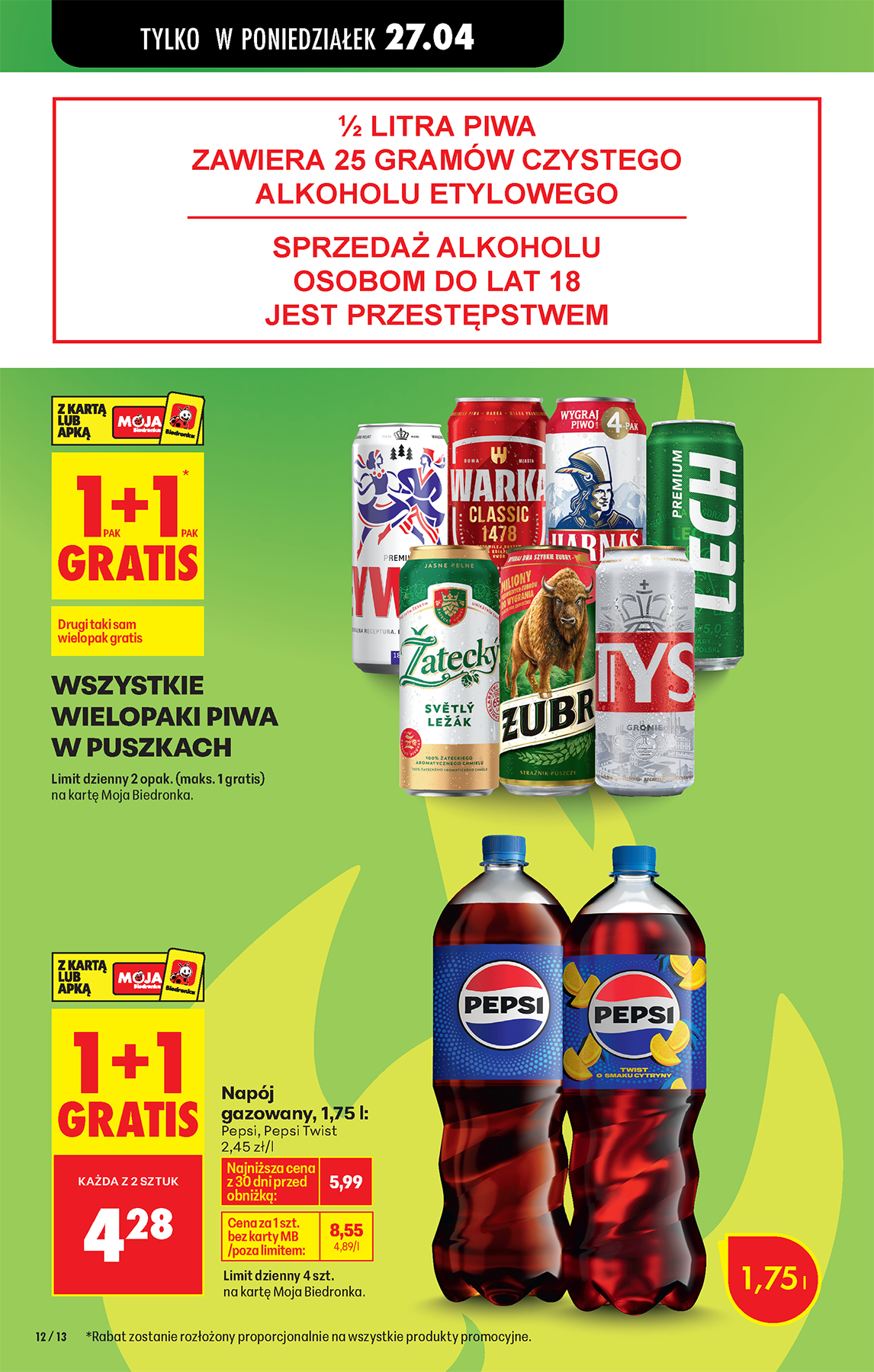 biedronka - Aktuální Biedronka leták platný od pondělí 27.04.2026 do soboty 02.05.2026 - page: 18