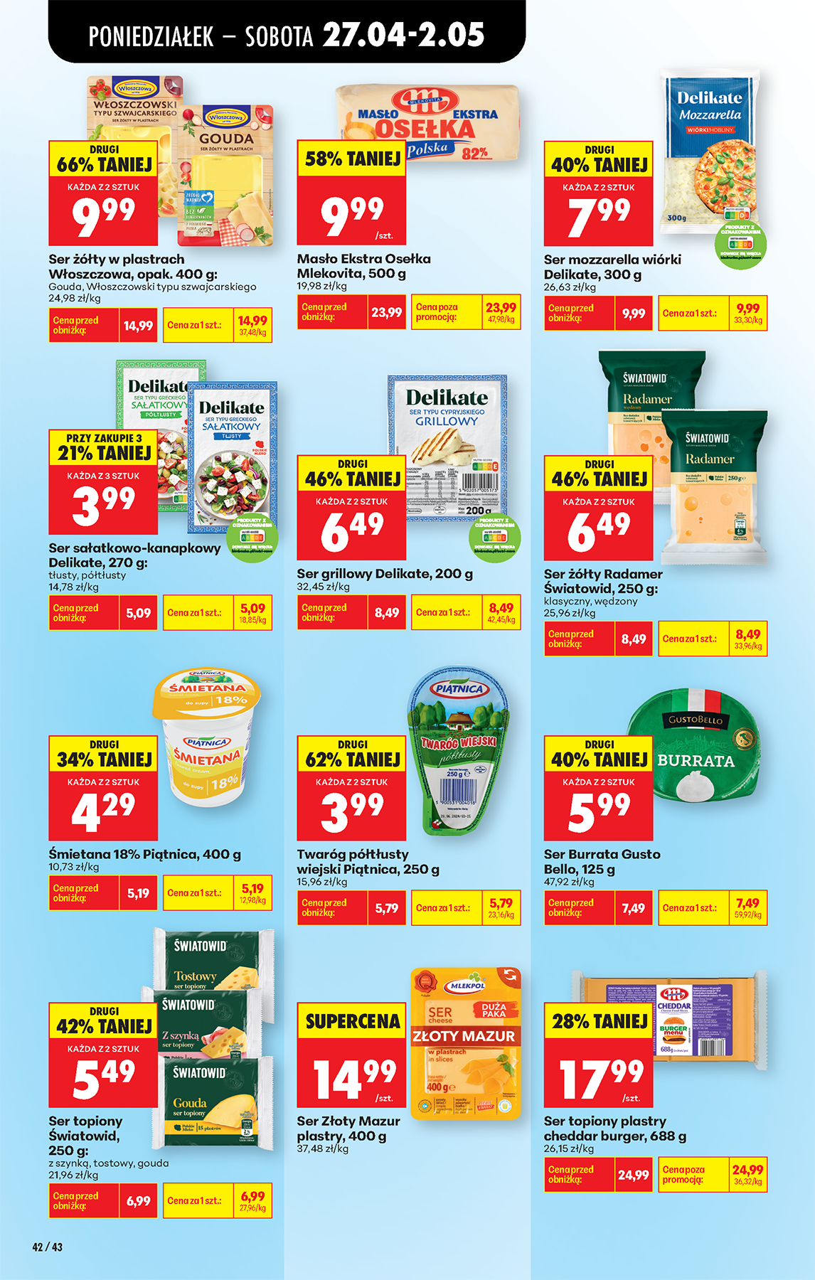 biedronka - Aktuální Biedronka leták platný od pondělí 27.04.2026 do soboty 02.05.2026 - page: 50