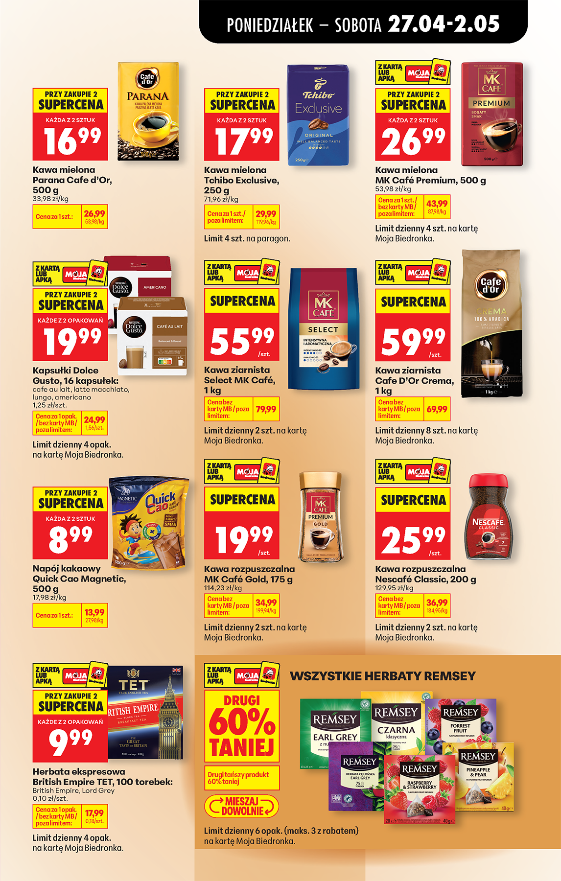 biedronka - Aktuální Biedronka leták platný od pondělí 27.04.2026 do soboty 02.05.2026 - page: 59