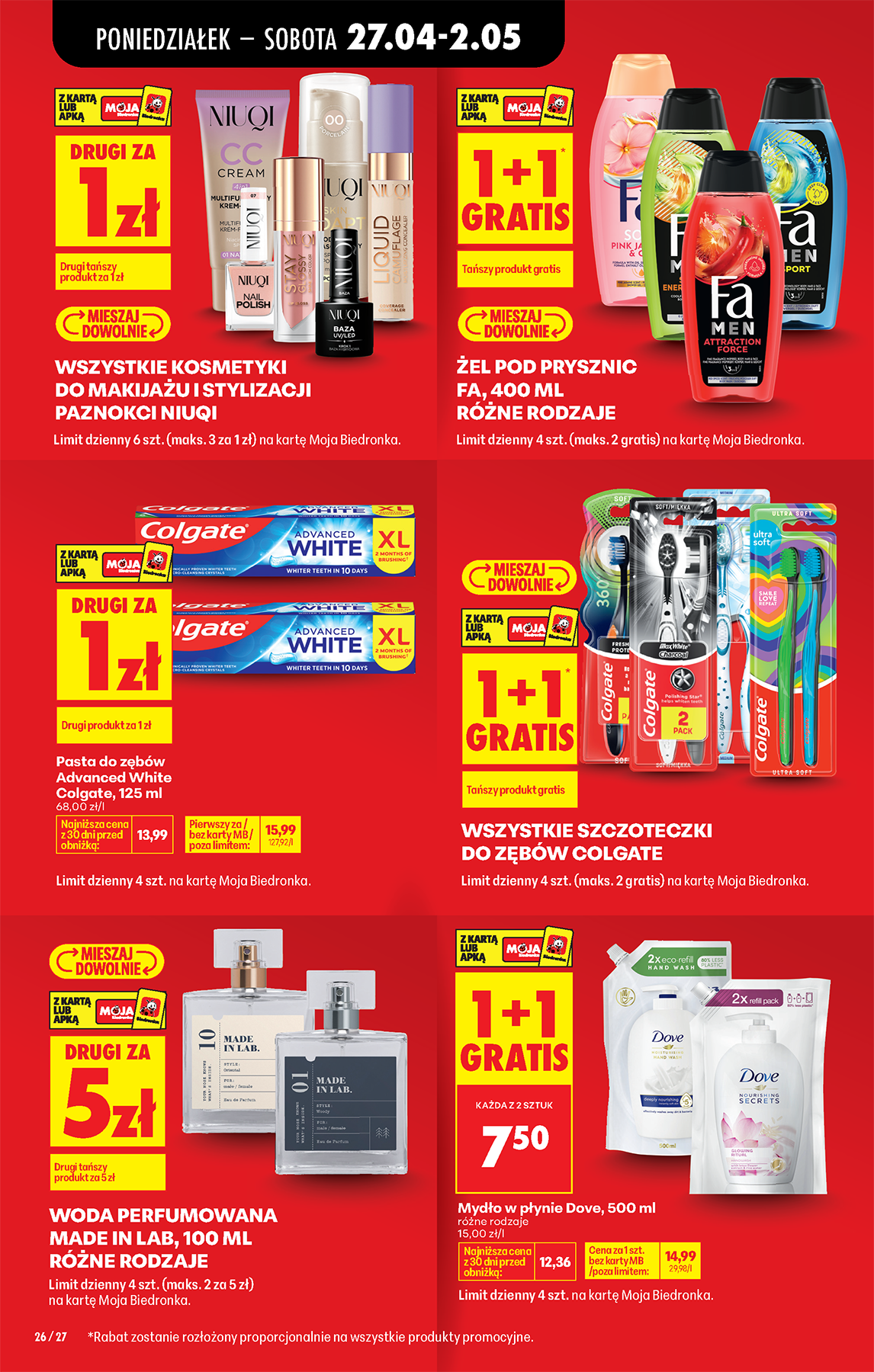 biedronka - Aktuální Biedronka leták platný od pondělí 27.04.2026 do soboty 02.05.2026 - page: 34