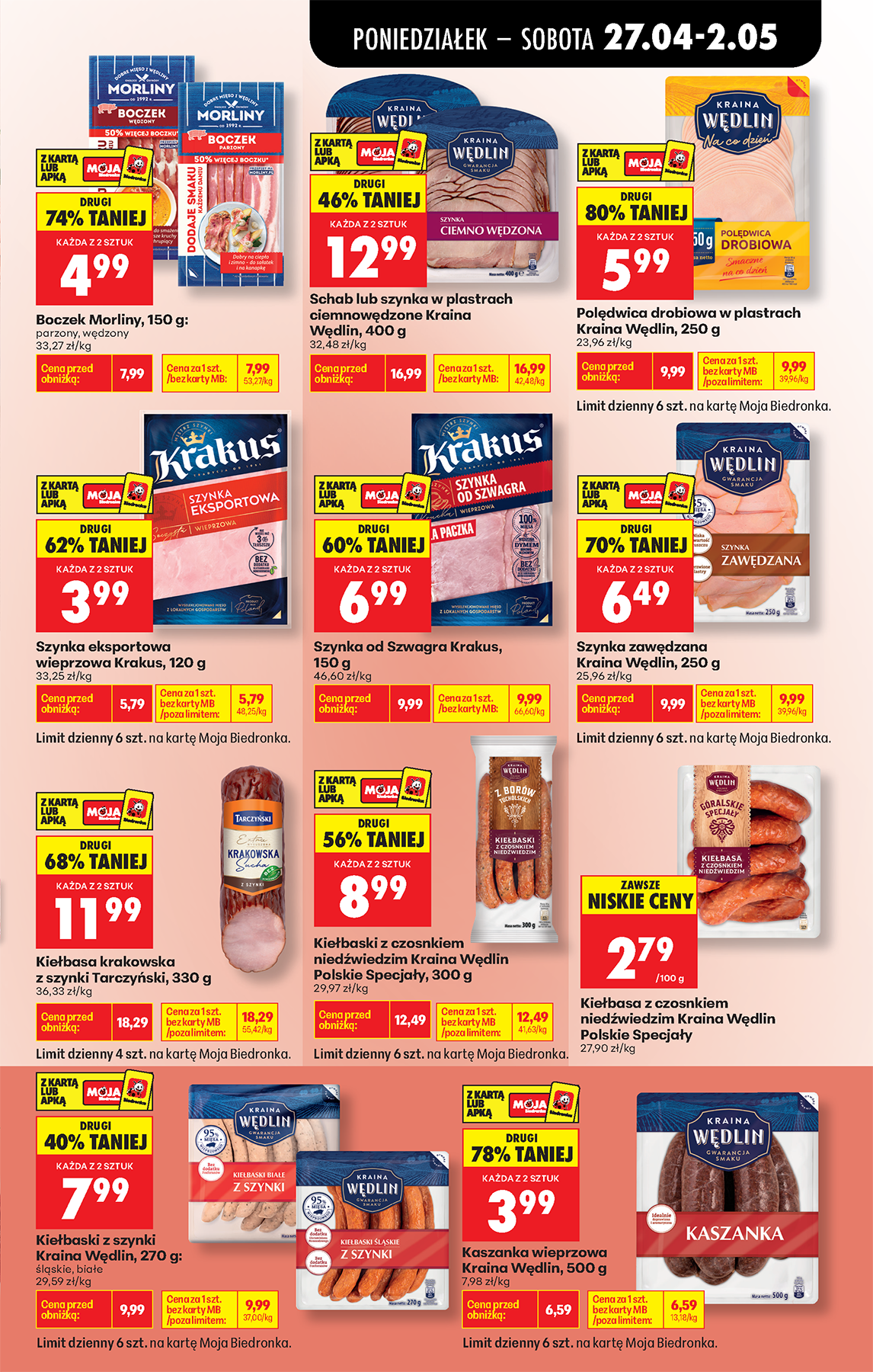 biedronka - Aktuální Biedronka leták platný od pondělí 27.04.2026 do soboty 02.05.2026 - page: 45