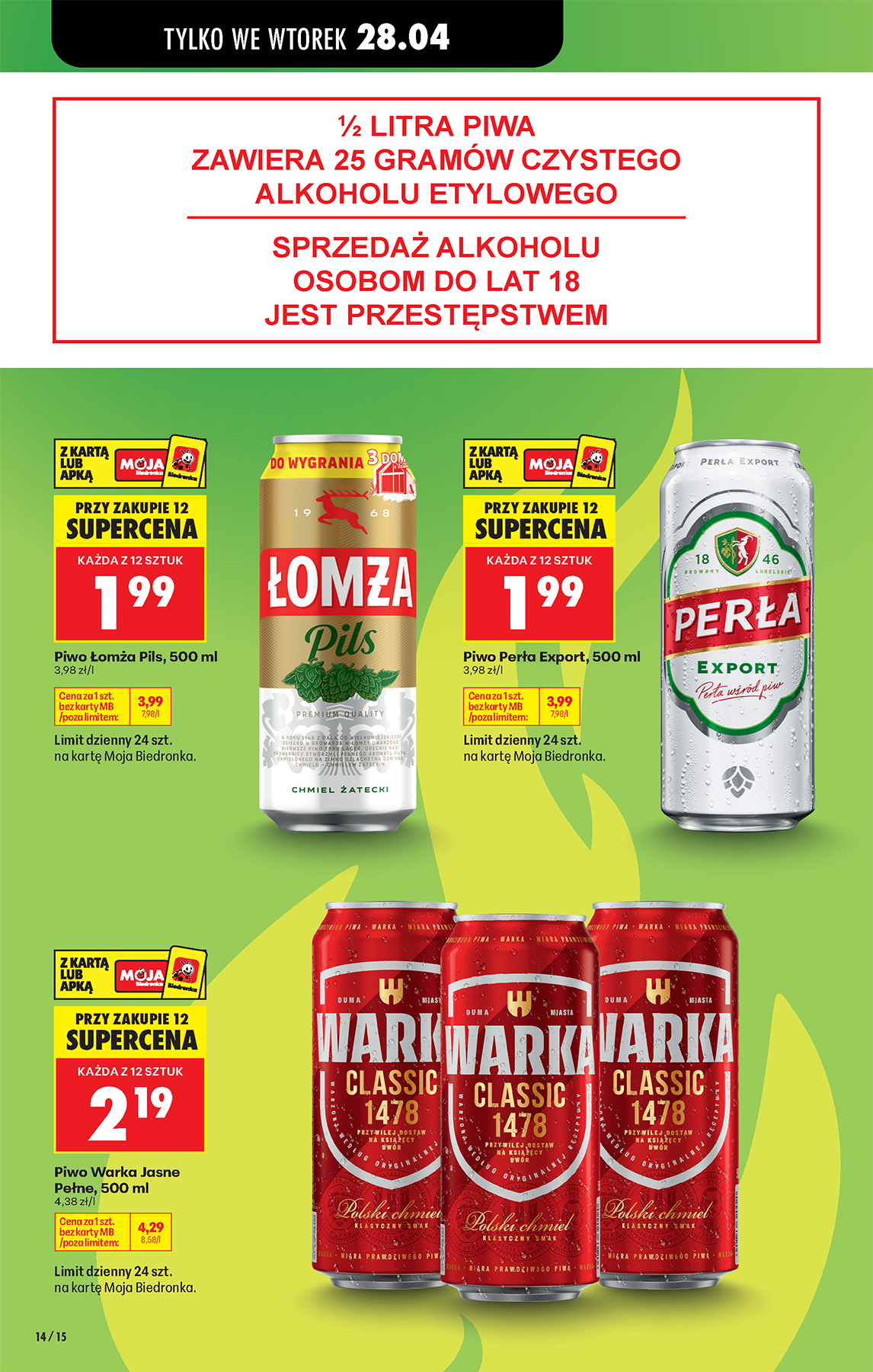 biedronka - Aktuální Biedronka leták platný od pondělí 27.04.2026 do soboty 02.05.2026 - page: 20