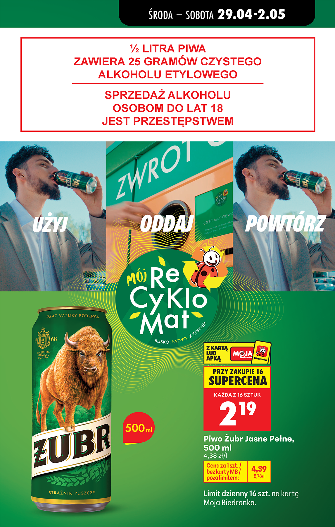 biedronka - Aktuální Biedronka leták platný od středy 29.04.2026 do středy 06.05.2026 - page: 3