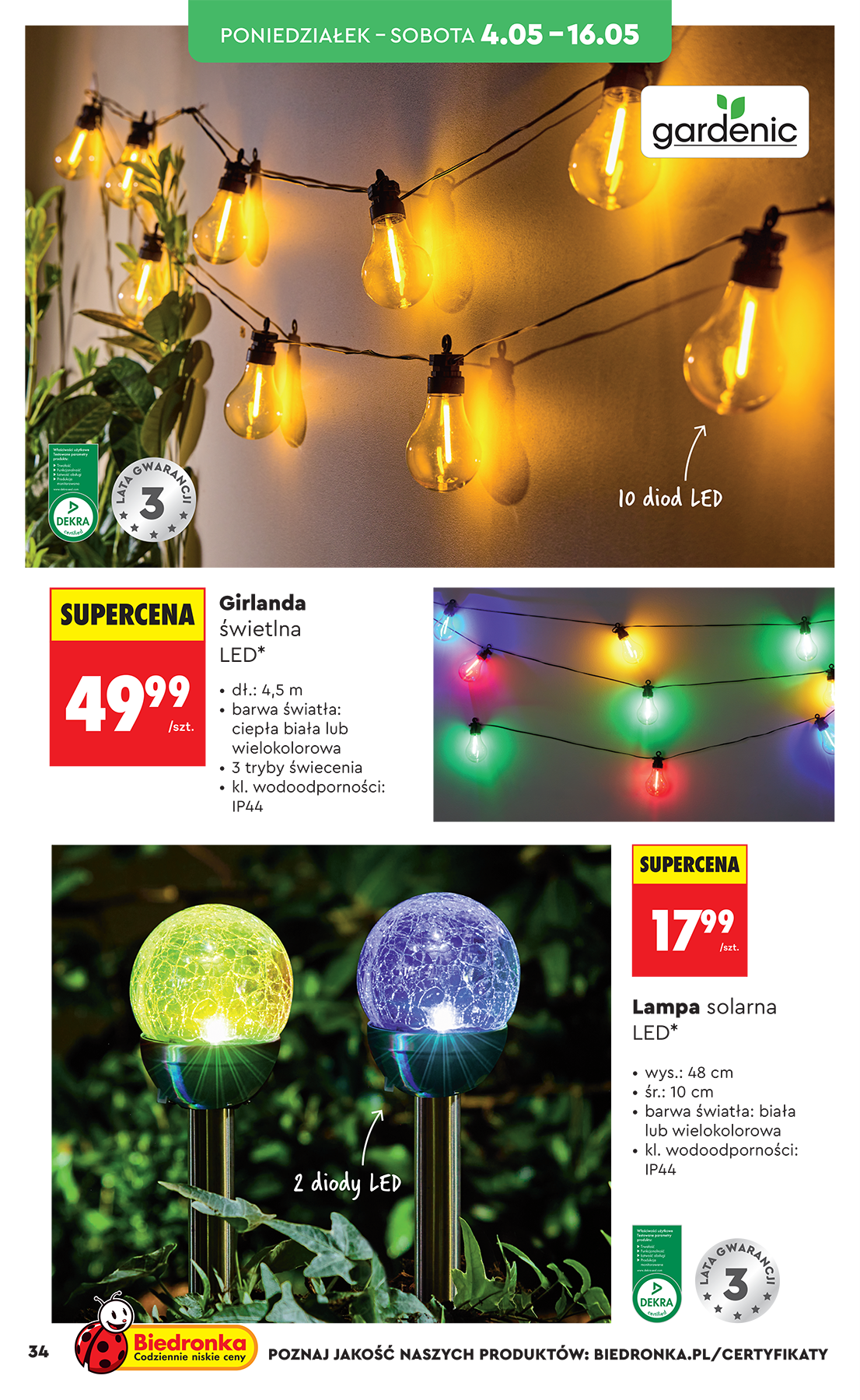 biedronka - Biedronka - Hity i inspiracje leták na příští týden od pondělí 04.05.2026 do středy 20.05.2026 - page: 34