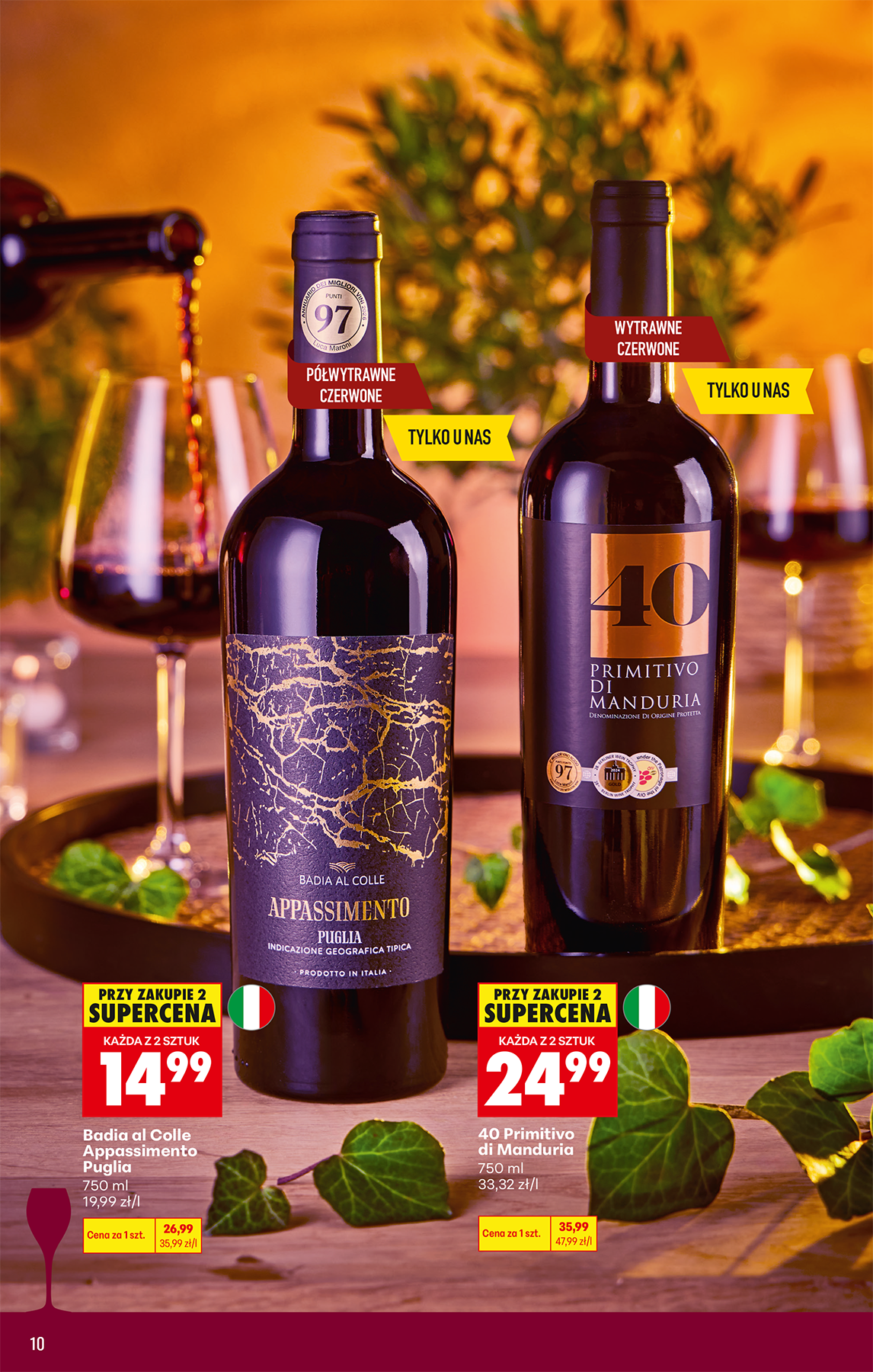 biedronka - Aktuální Biedronka - Alkohole leták platný od pondělí 04.05.2026 do soboty 16.05.2026 - page: 10