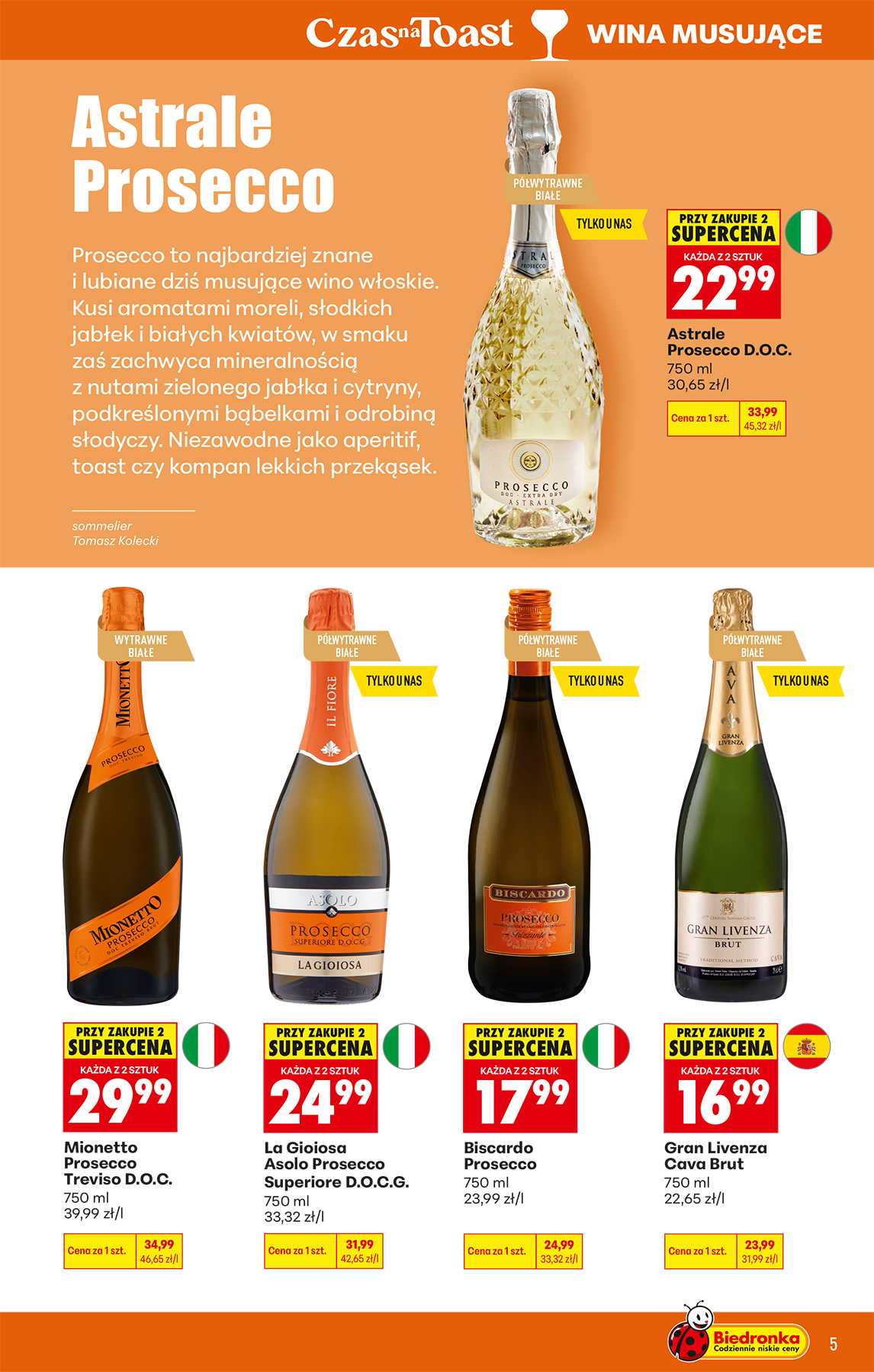 biedronka - Aktuální Biedronka - Alkohole leták platný od pondělí 04.05.2026 do soboty 16.05.2026 - page: 5