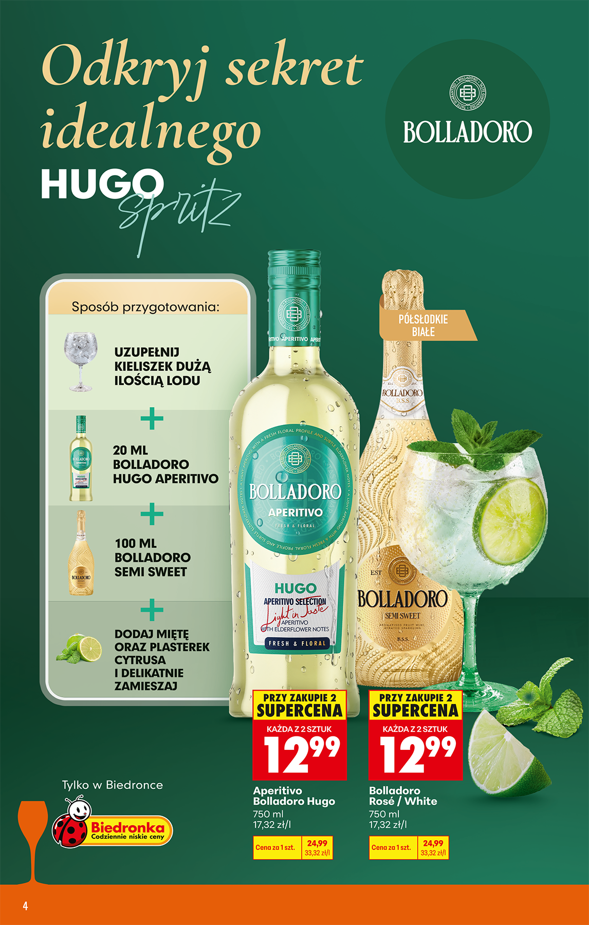 biedronka - Aktuální Biedronka - Alkohole leták platný od pondělí 04.05.2026 do soboty 16.05.2026 - page: 4