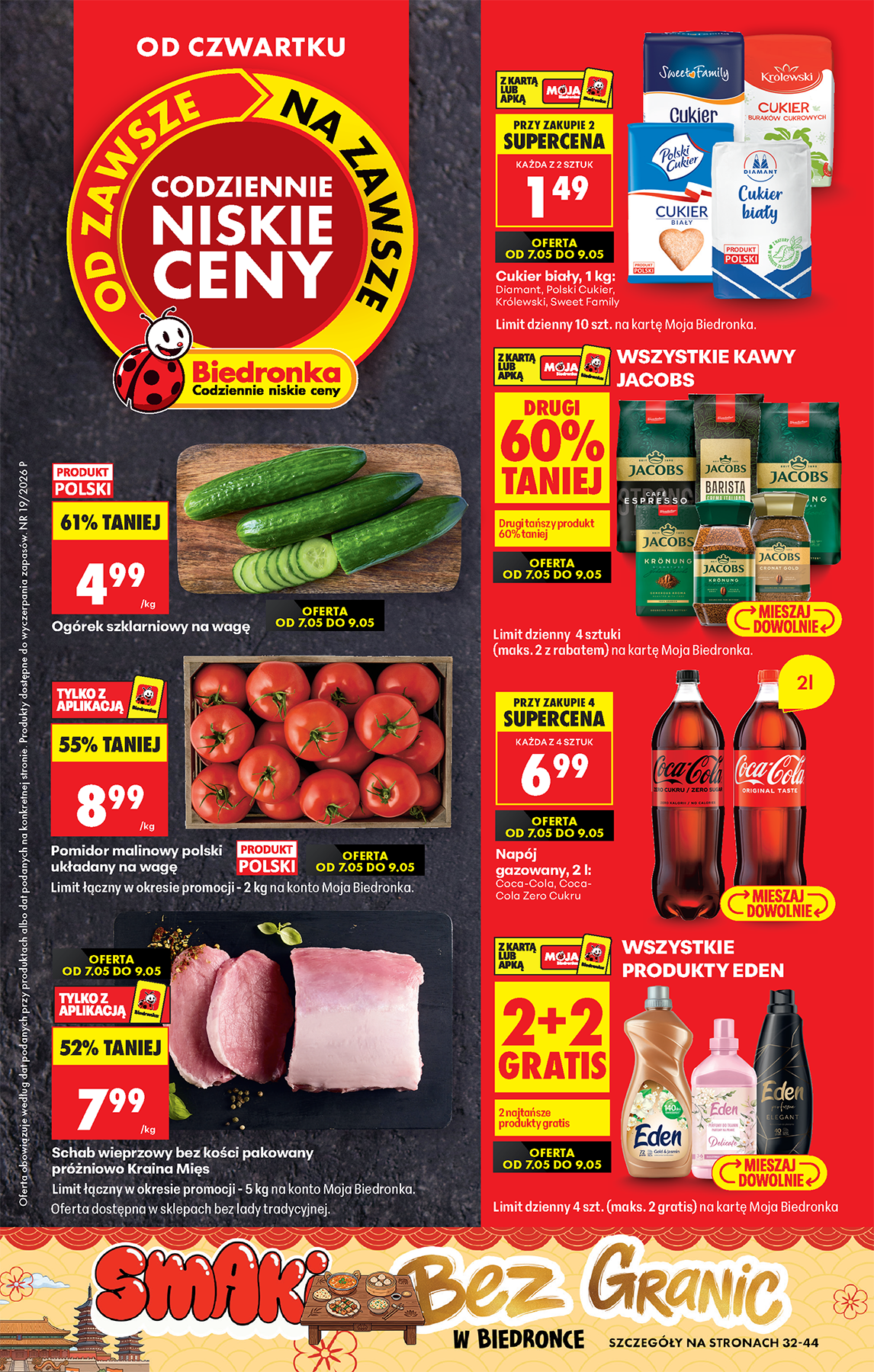biedronka - Aktuální Biedronka leták platný od čtvrtka 07.05.2026 do středy 13.05.2026