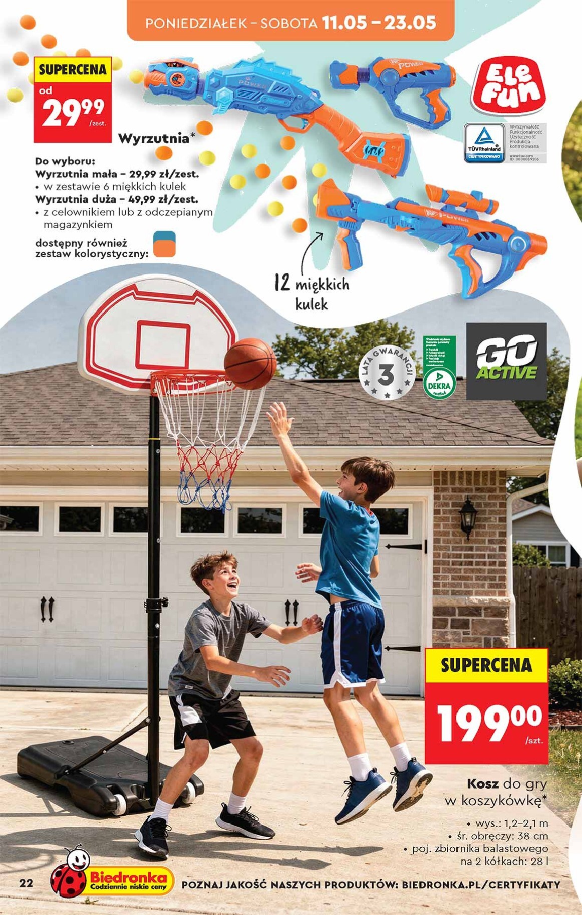 biedronka - Biedronka - Hity i inspiracje leták na příští týden od soboty 09.05.2026 do soboty 23.05.2026 - page: 22