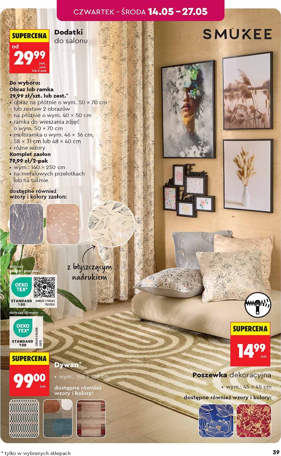 biedronka - Biedronka - Hity i inspiracje leták na příští týden od soboty 09.05.2026 do soboty 23.05.2026 - page: 39