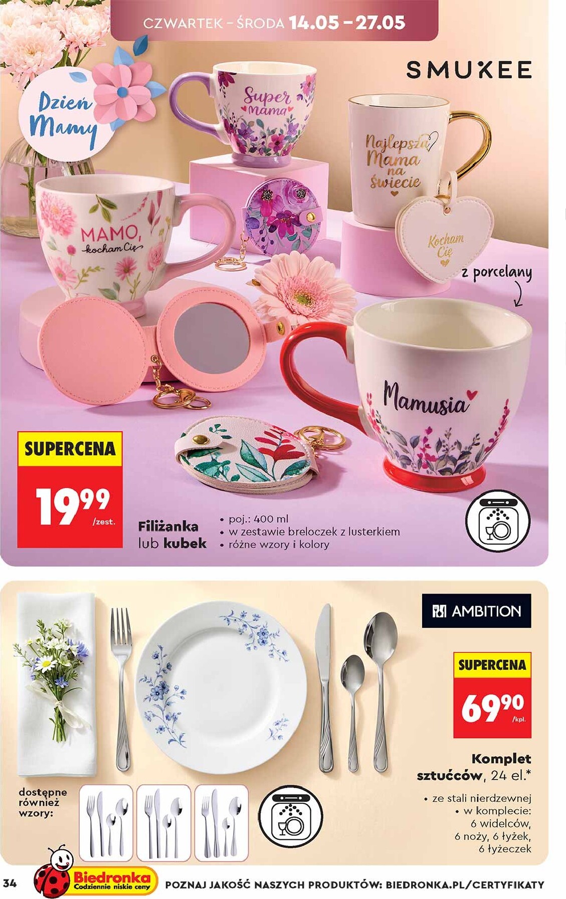 biedronka - Biedronka - Hity i inspiracje leták na příští týden od soboty 09.05.2026 do soboty 23.05.2026 - page: 34
