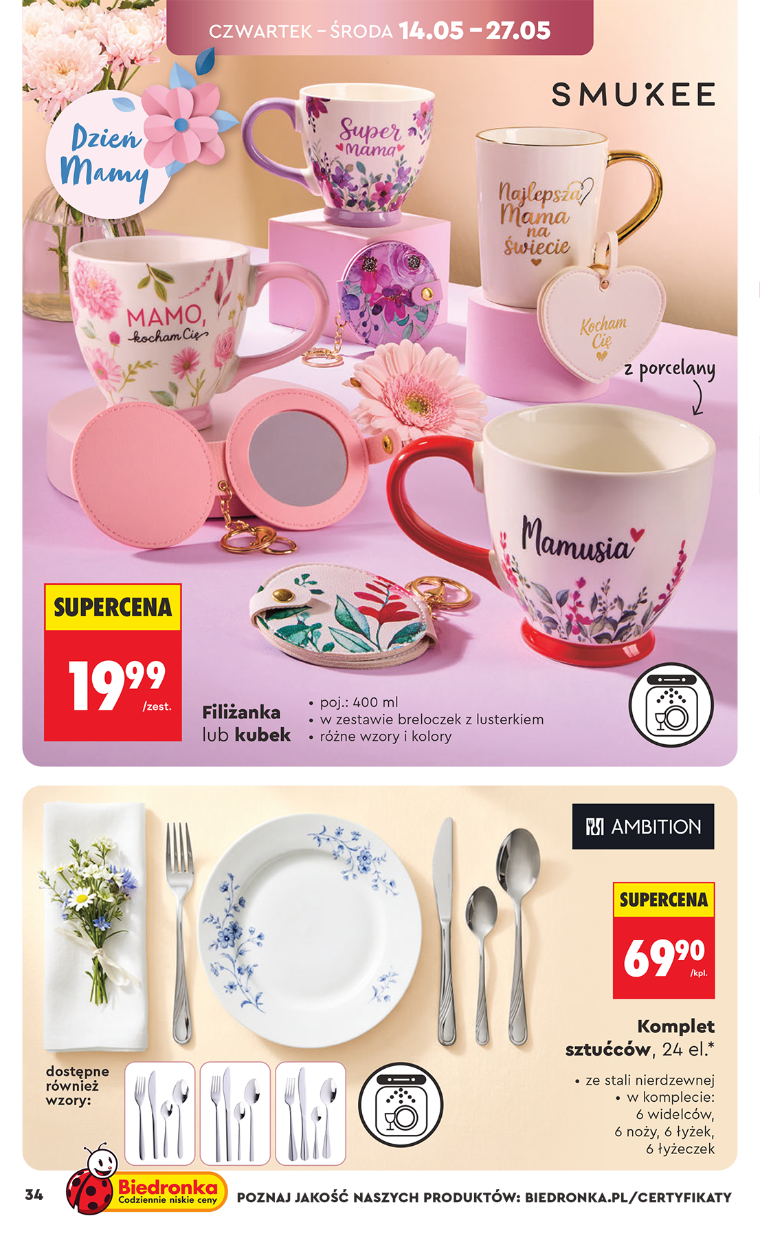 biedronka - Aktuální Biedronka - Hity i inspiracje leták platný od soboty 09.05.2026 do soboty 23.05.2026 - page: 36