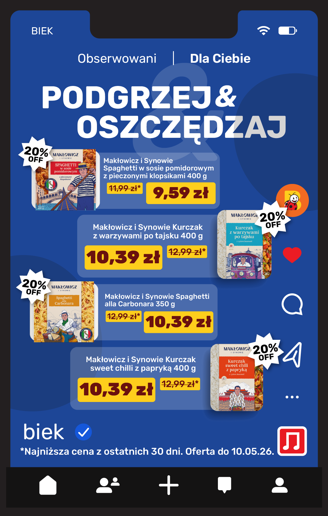 biedronka - Aktuální Biedronka - Express leták platný od pátku 08.05.2026 do neděle 10.05.2026 - page: 10