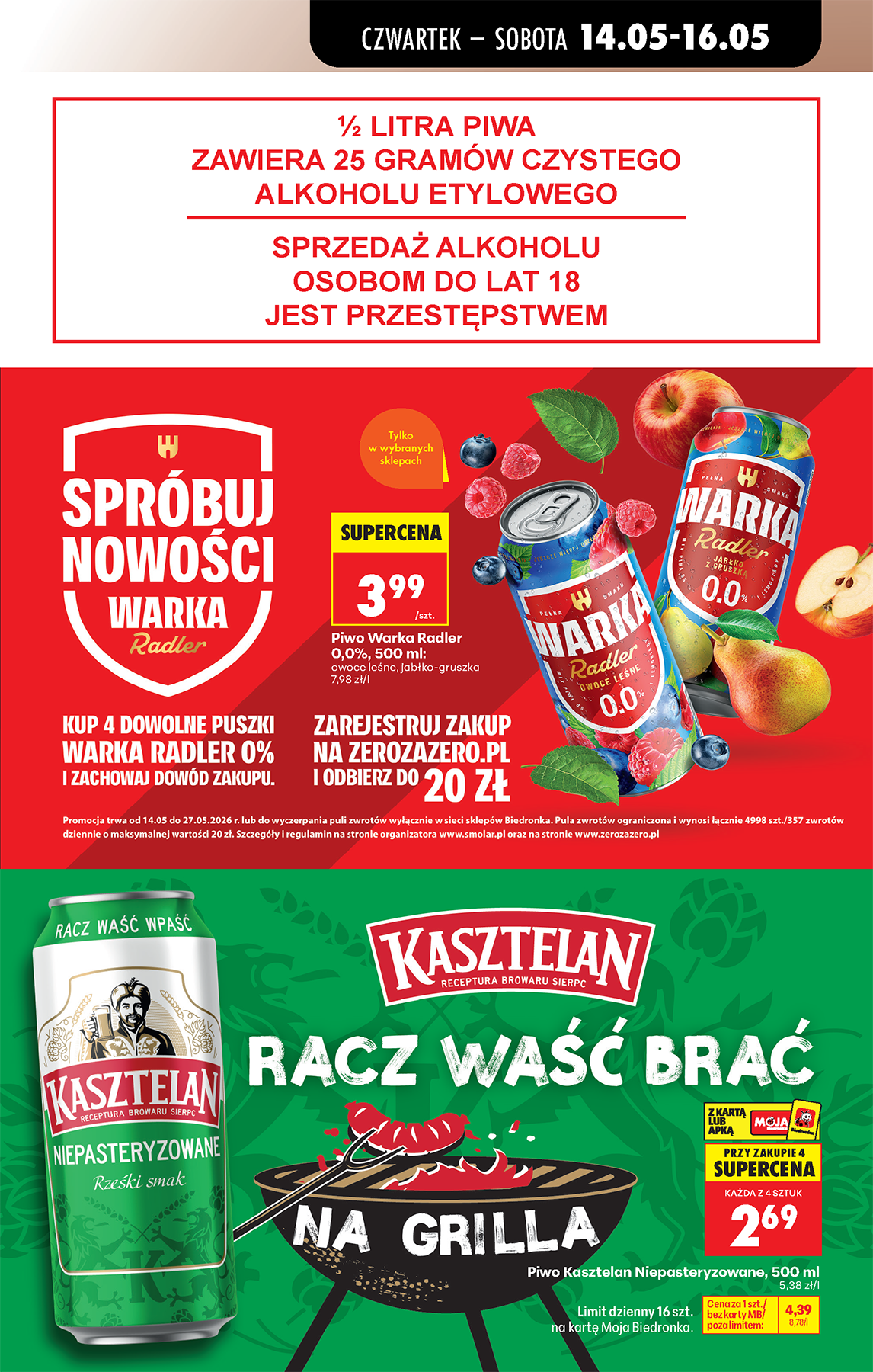 biedronka - Aktuální Biedronka leták platný od čtvrtka 14.05.2026 do středy 20.05.2026 - page: 67