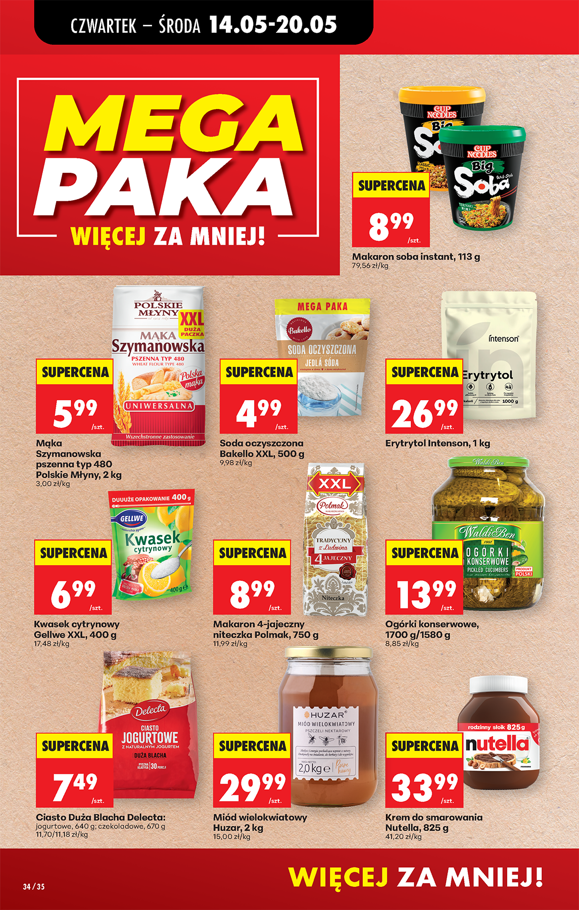 biedronka - Aktuální Biedronka leták platný od čtvrtka 14.05.2026 do středy 20.05.2026 - page: 50