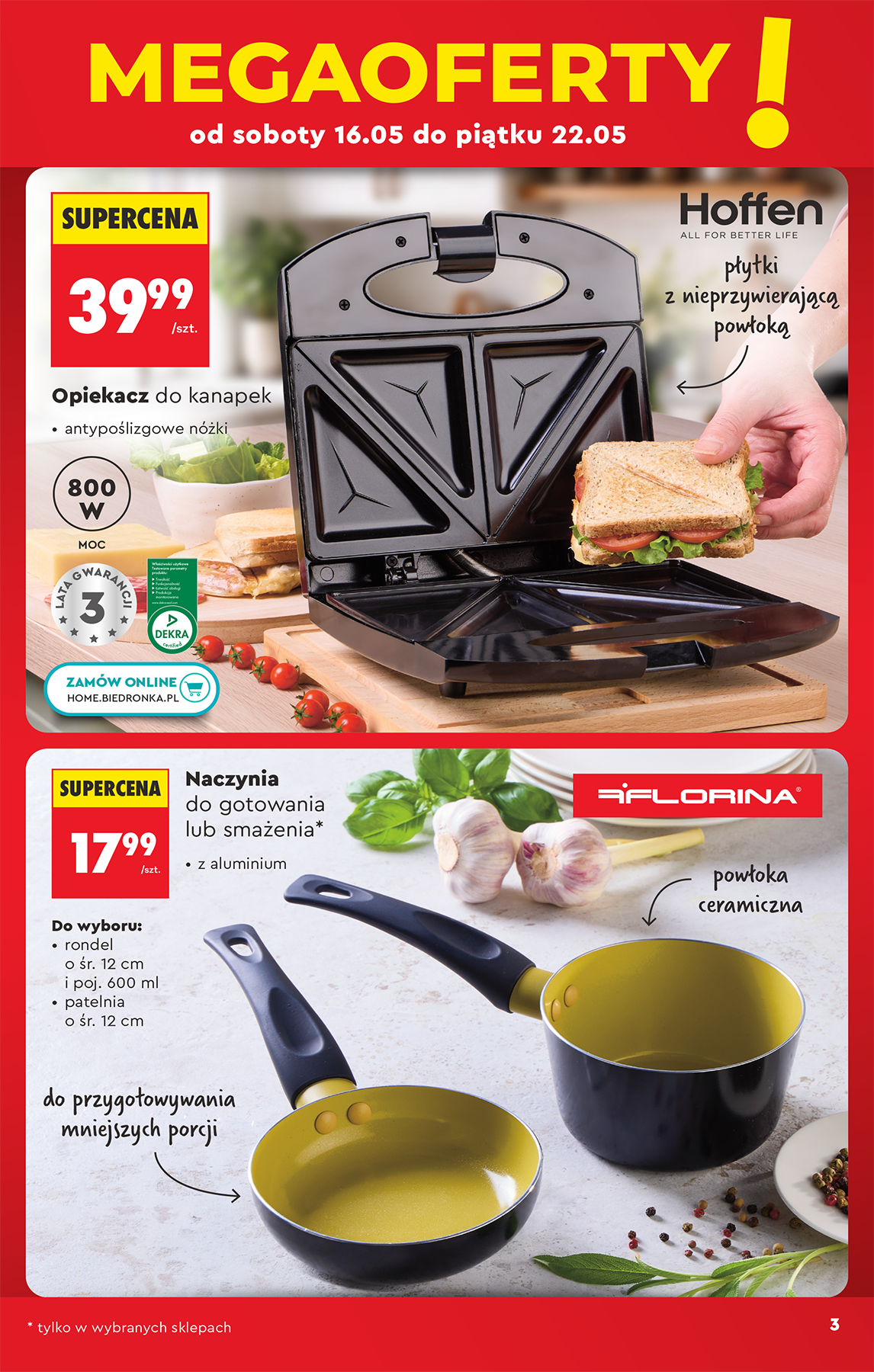 biedronka - Biedronka - Hity i inspiracje leták na příští týden od soboty 16.05.2026 do soboty 30.05.2026 - page: 3