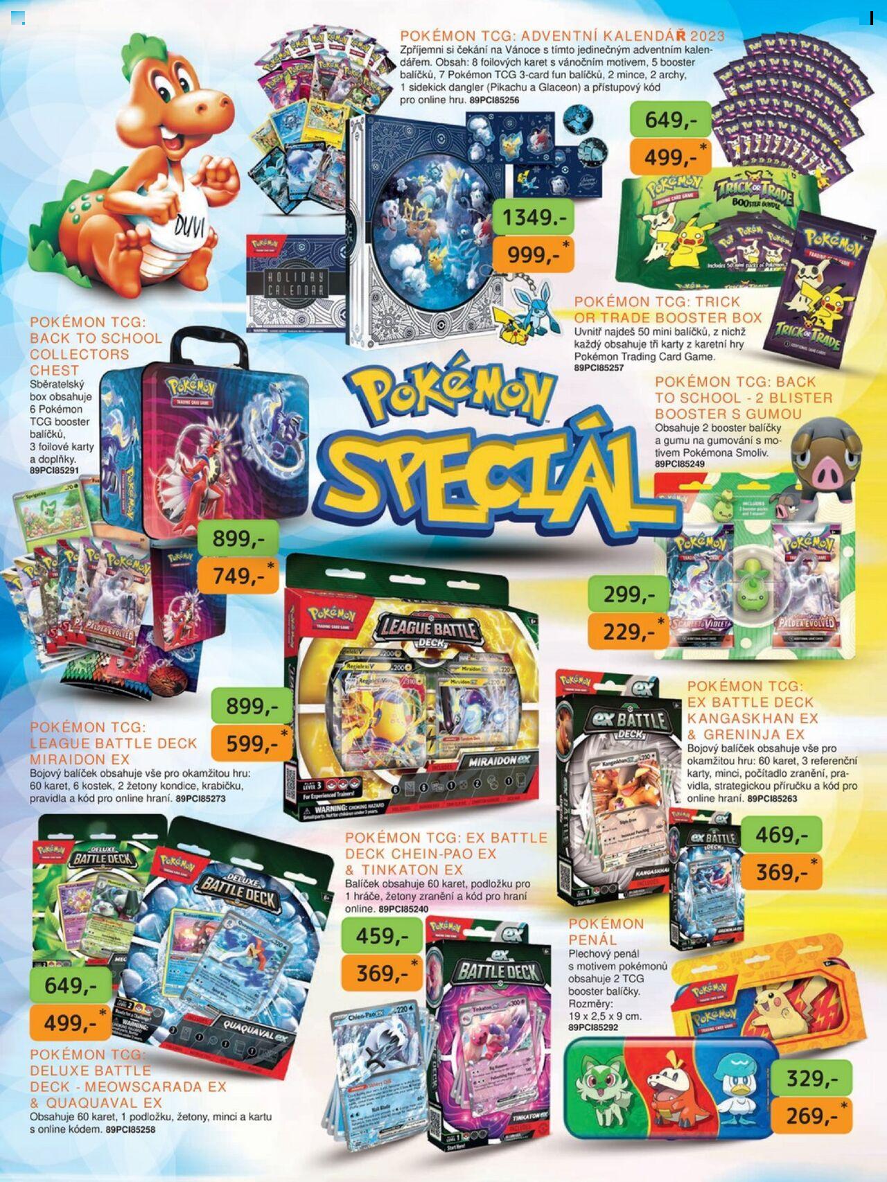 dracik - Dráčik leták - Pokémon speciál od čtvrtka 23.11.2023