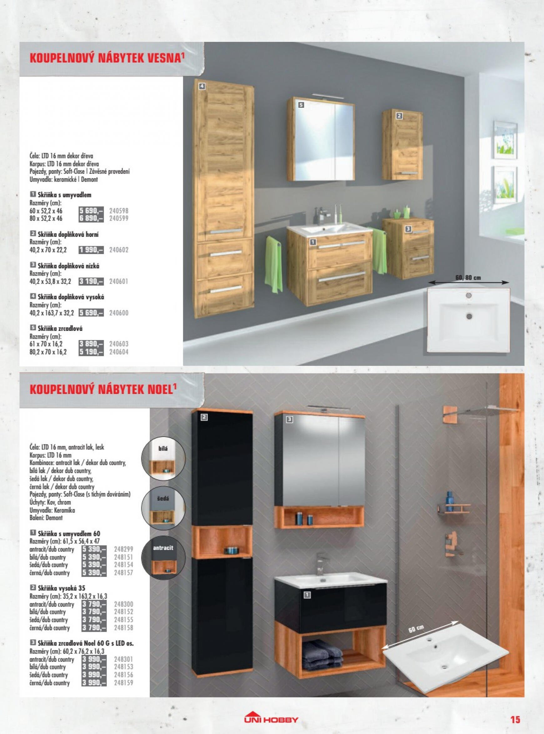 uni-hobby - UNI HOBBY - Katalog obklady, dlažby a sanita 2024 platný od 23.02.2024 - page: 15